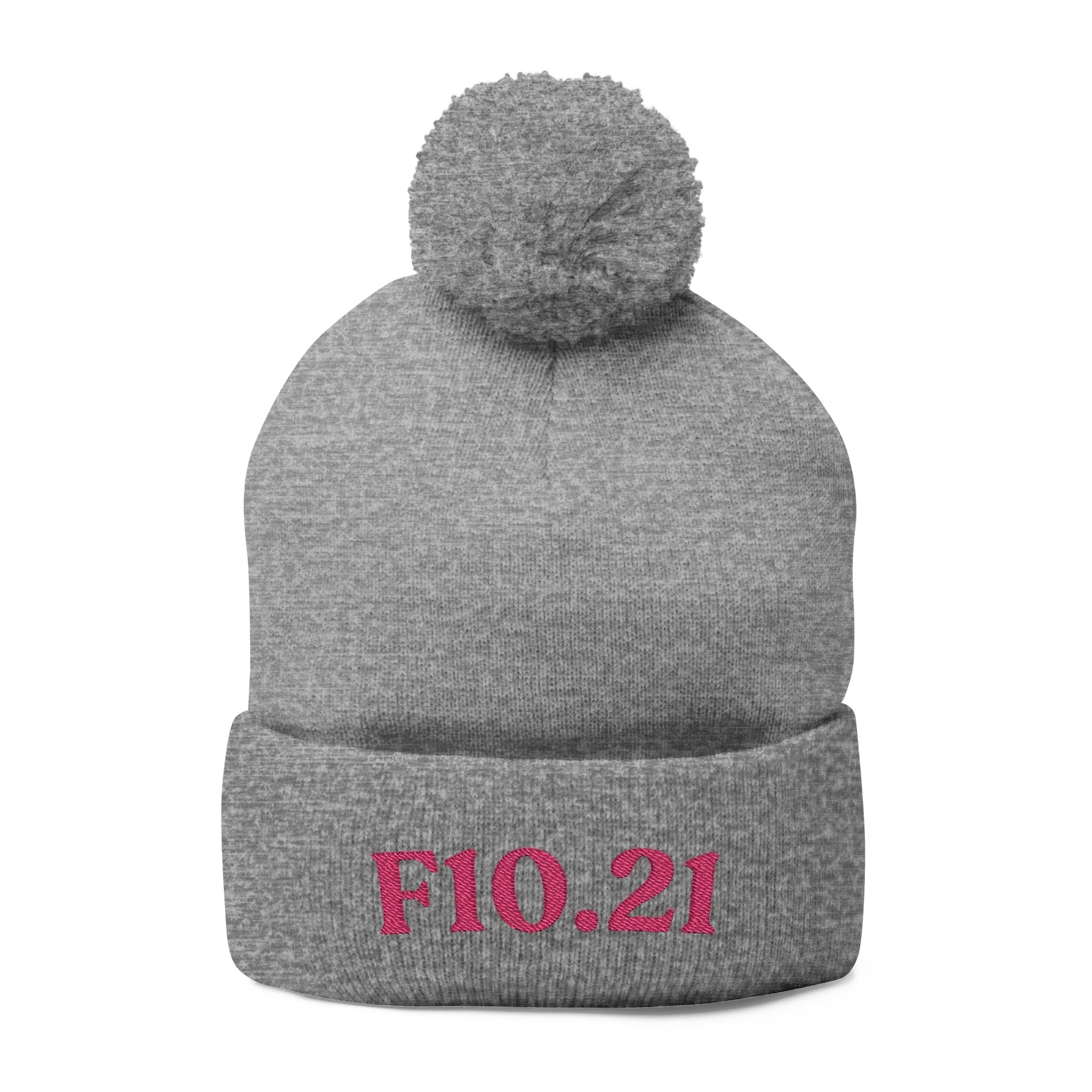 F10.21 Alcohol Use Disorder In Remission: Pom-Pom Beanie