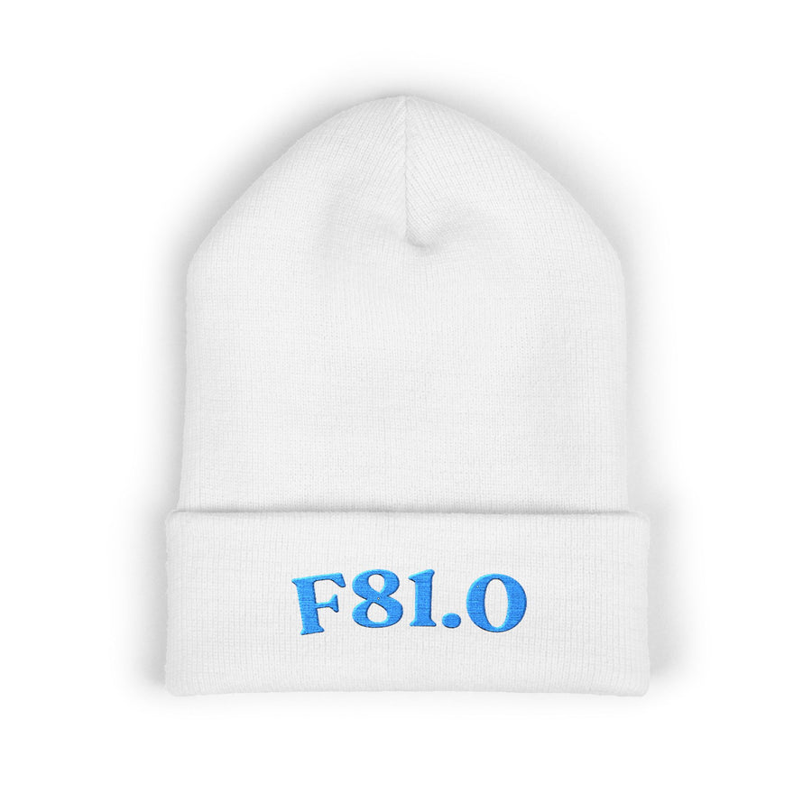 F81.0 Dyslexia: Cuffed Beanie – hat preview
