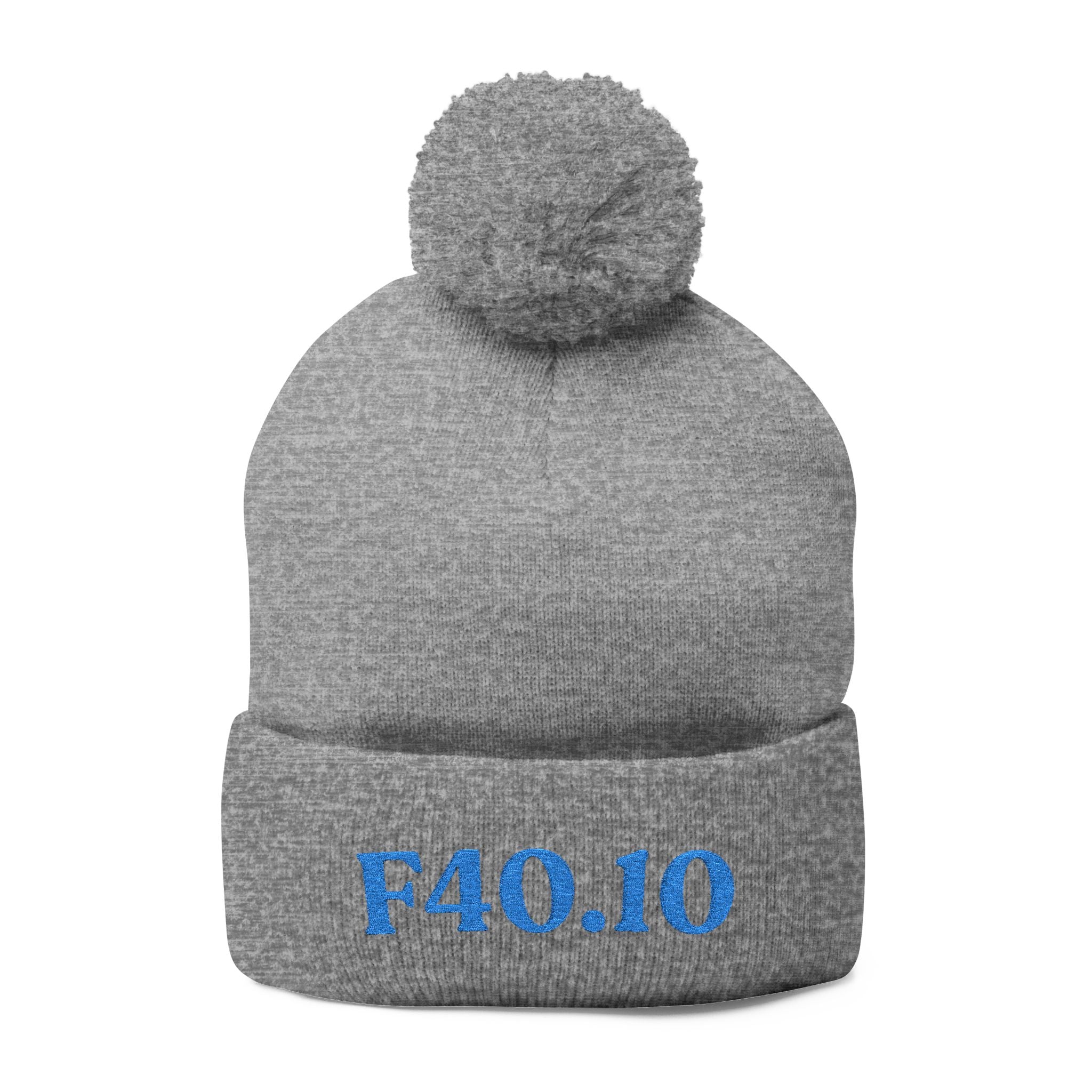 F40.10 Social Anxiety Disorder: Pom-Pom Beanie