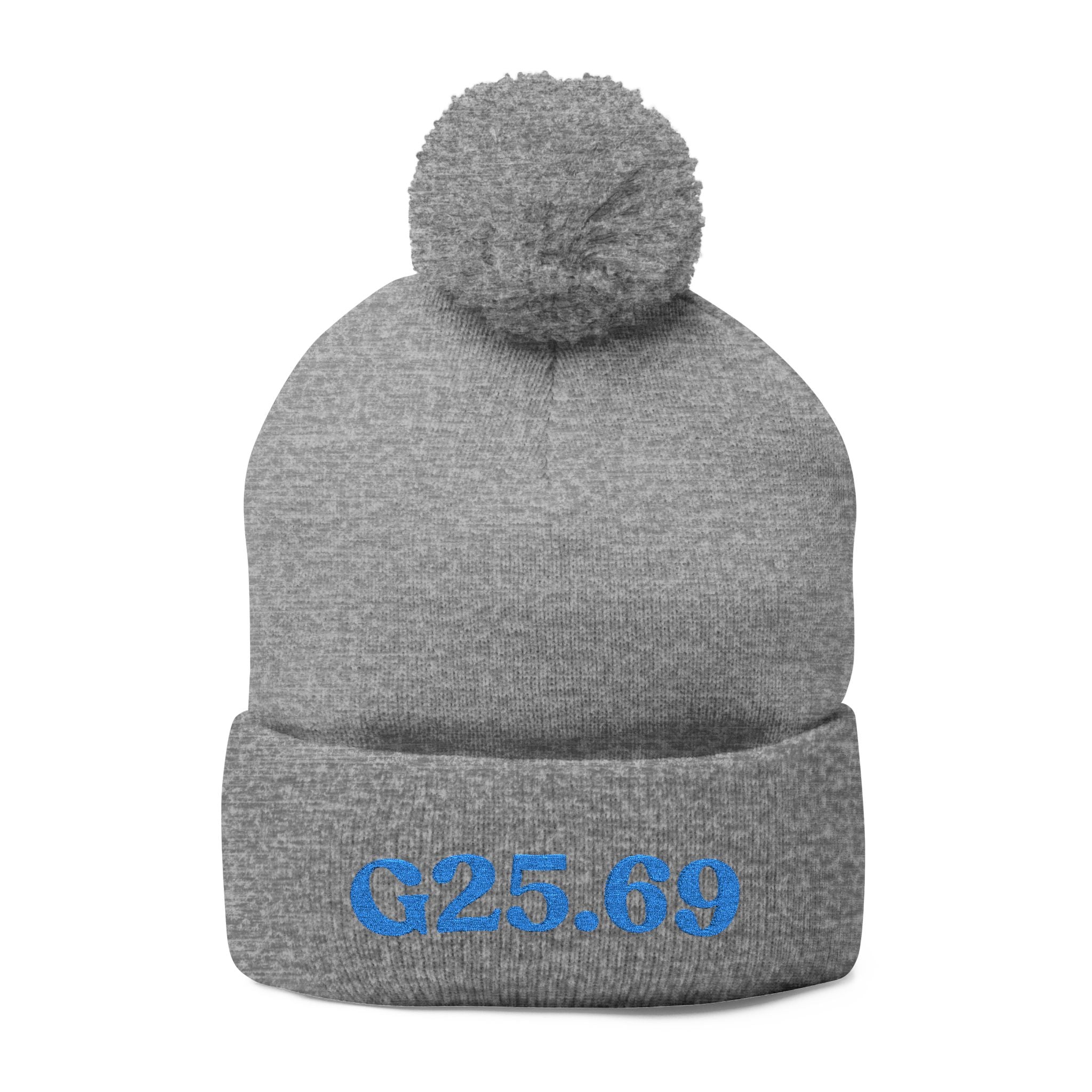 G25.69 Tic Disorder, Unspecified: Pom-Pom Beanie