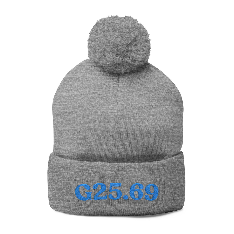 G25.69 Tic Disorder, Unspecified: Pom-Pom Beanie