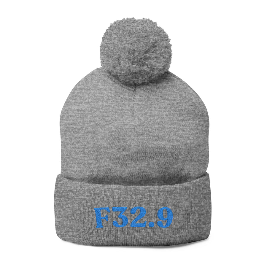 F32.9 Major Depressive Disorder Single Episode Unspecified: Pom-Pom Beanie