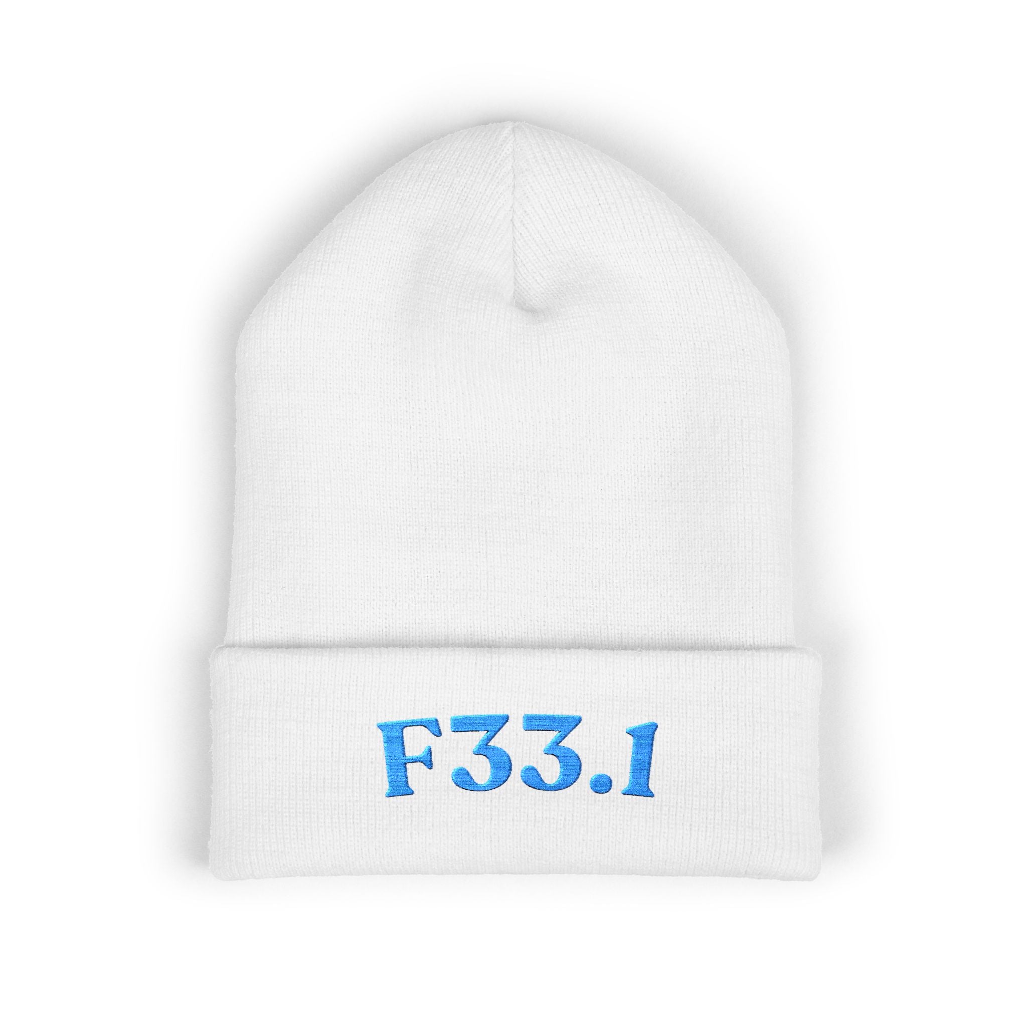 F33.1 Major Depressive Disorder Recurrent Moderate: Cuffed Beanie
