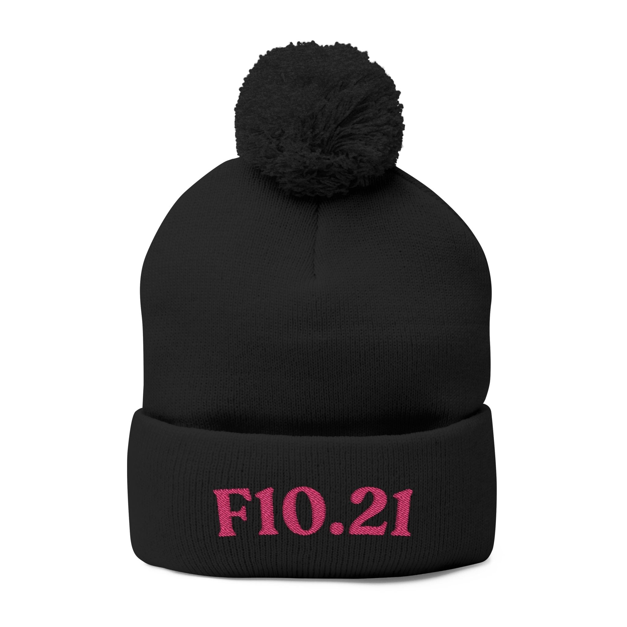 F10.21 Alcohol Use Disorder In Remission: Pom-Pom Beanie