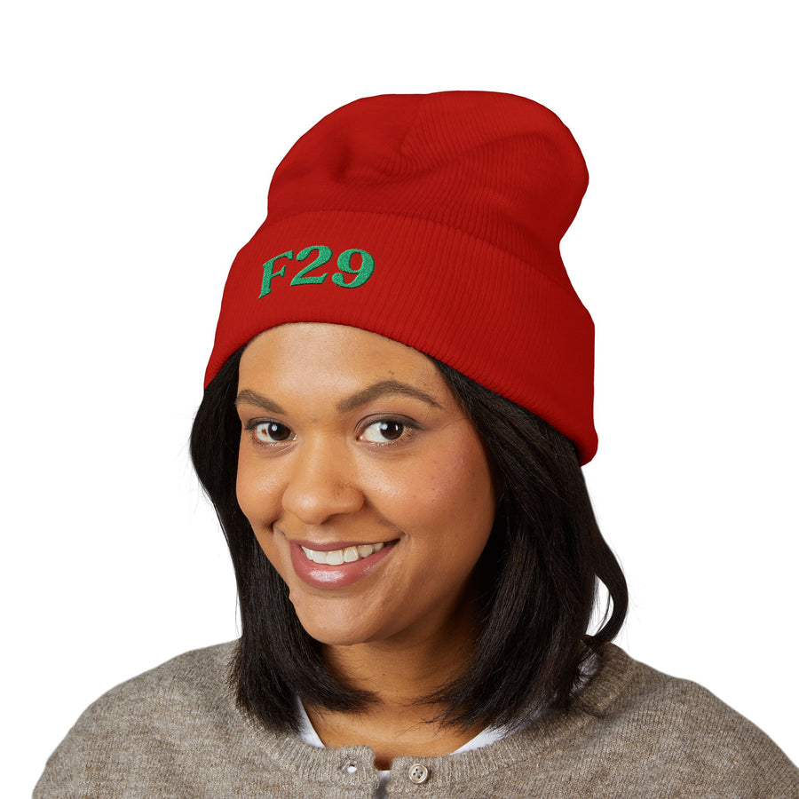 F29 Psychosis, Unspecified: Cuffed Beanie – hero