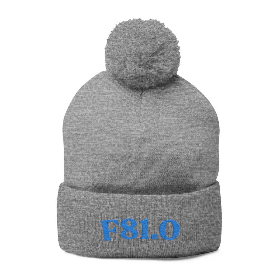 F81.0 Dyslexia: Pom-Pom Beanie
