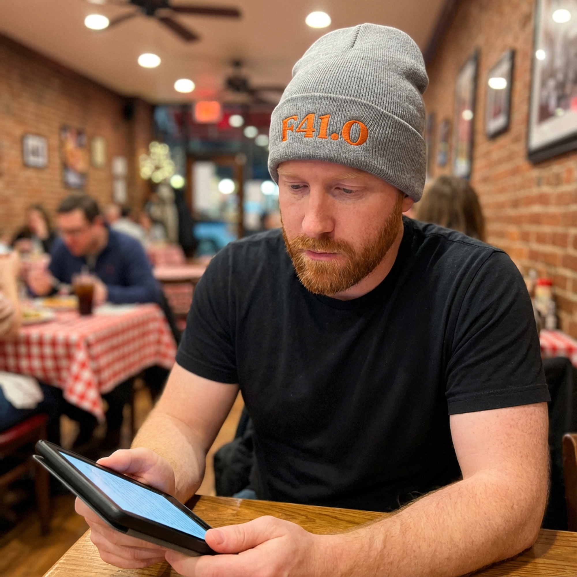 F41.0 Panic Disorder: Cuffed Beanie