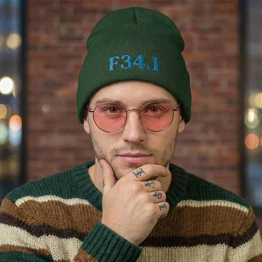 F34.1 Persistent Depressive Disorder Dysthymia: Cuffed Beanie – hero