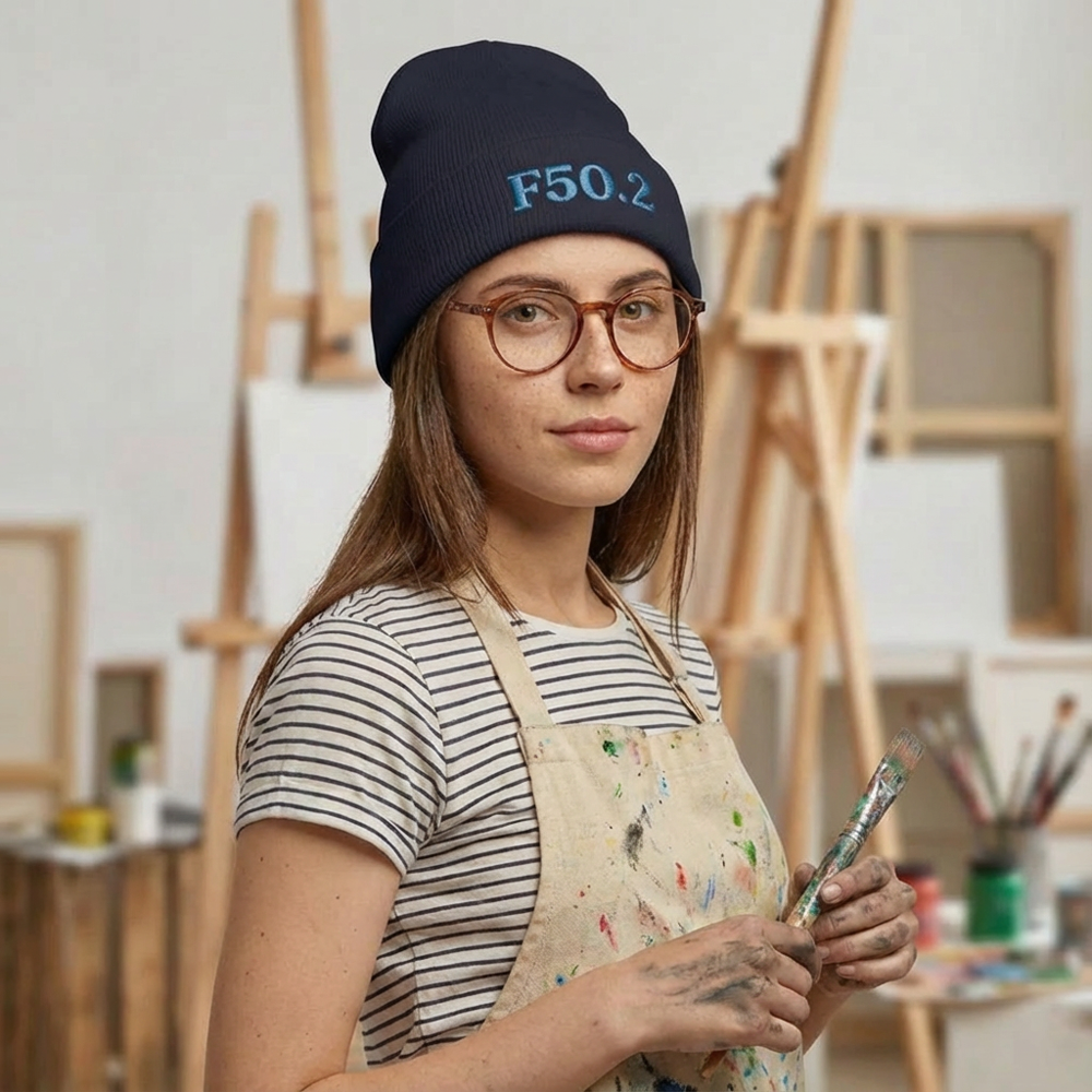 F50.00 Anorexia Nervosa Restricting Type: Cuffed Beanie