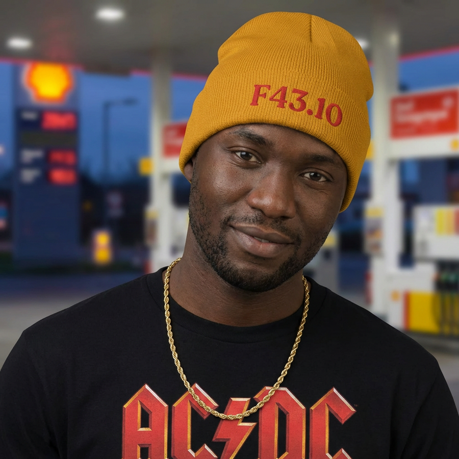 F43.10 PTSD Unspecified: Cuffed Beanie – hero