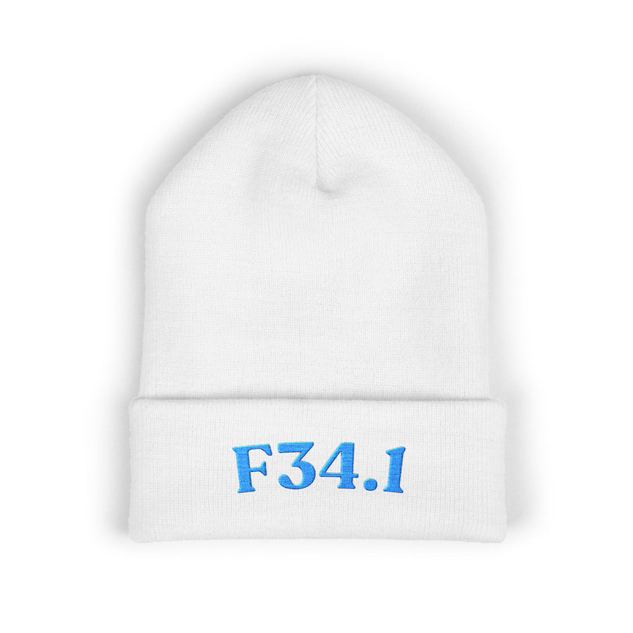 F34.1 Persistent Depressive Disorder Dysthymia: Cuffed Beanie – hat preview