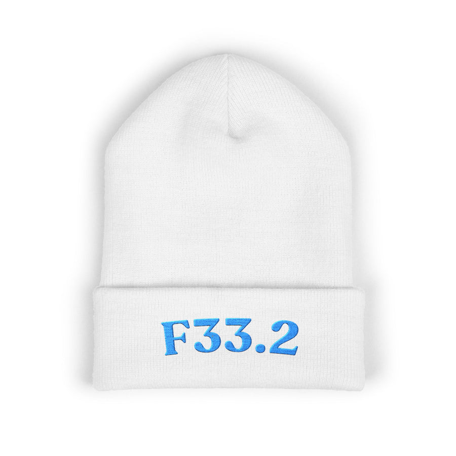 F33.2 Major Depressive Disorder Recurrent Severe: Cuffed Beanie – hat preview