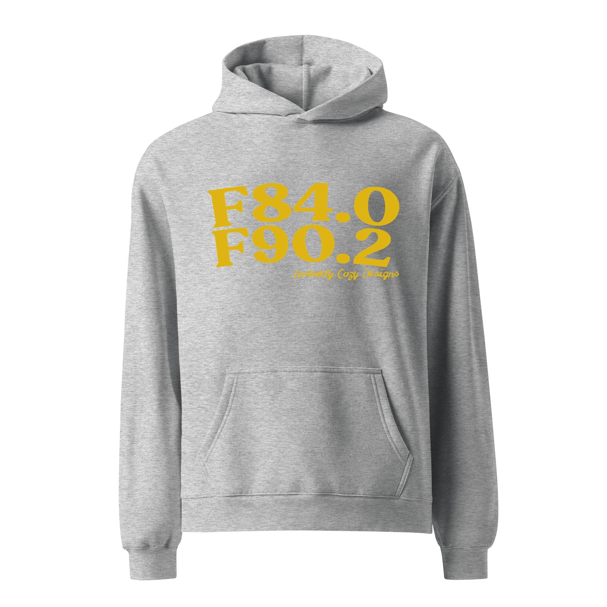 AuDHD | 5161 | athletic-heather | yellow