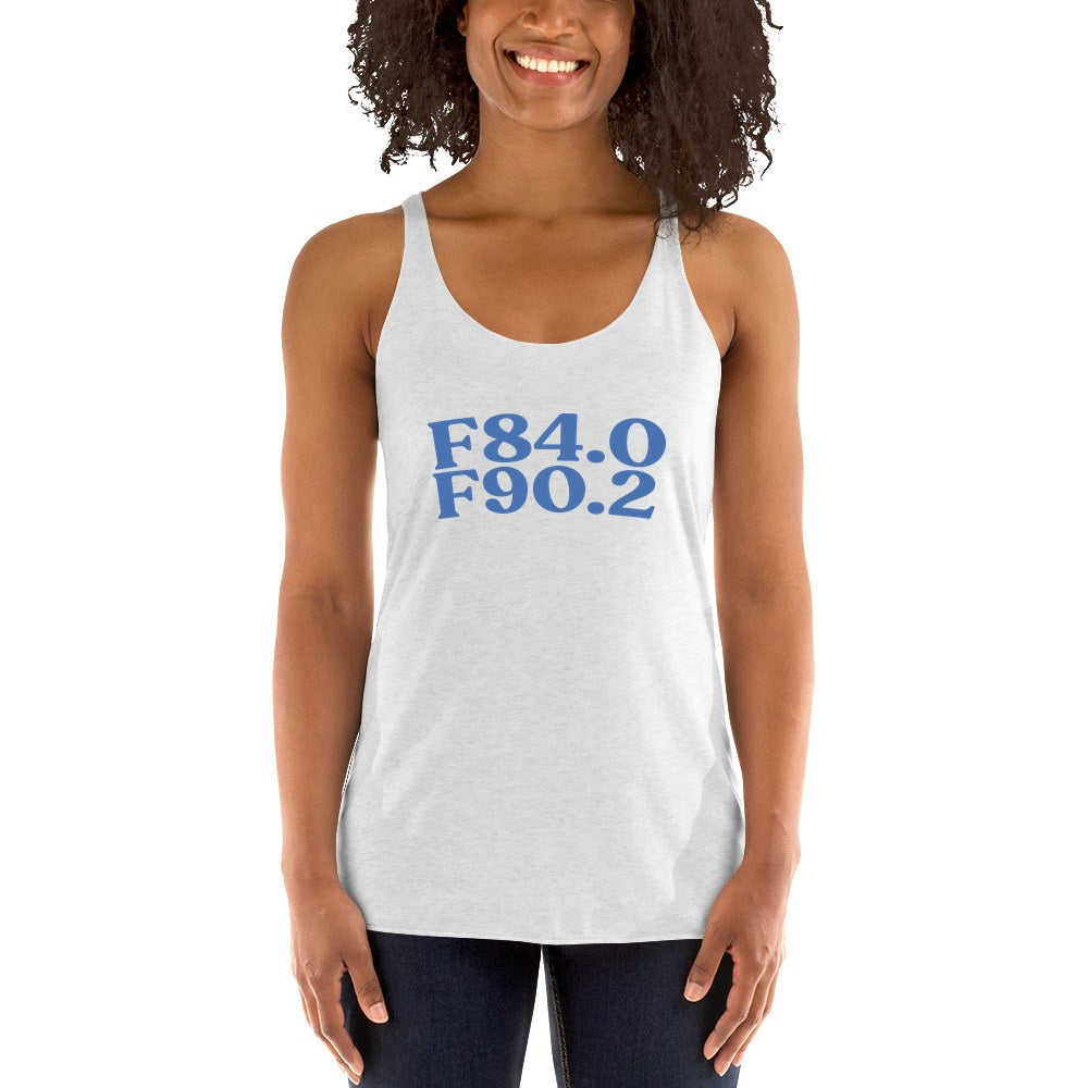 AuDHD | 6733 | heather-white | darker-blue