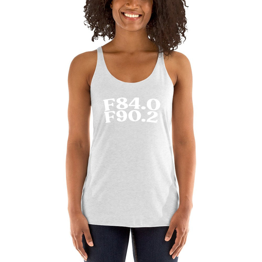 AuDHD Dual Diagnosis (Autism & ADHD): Next Level Racerback Tank