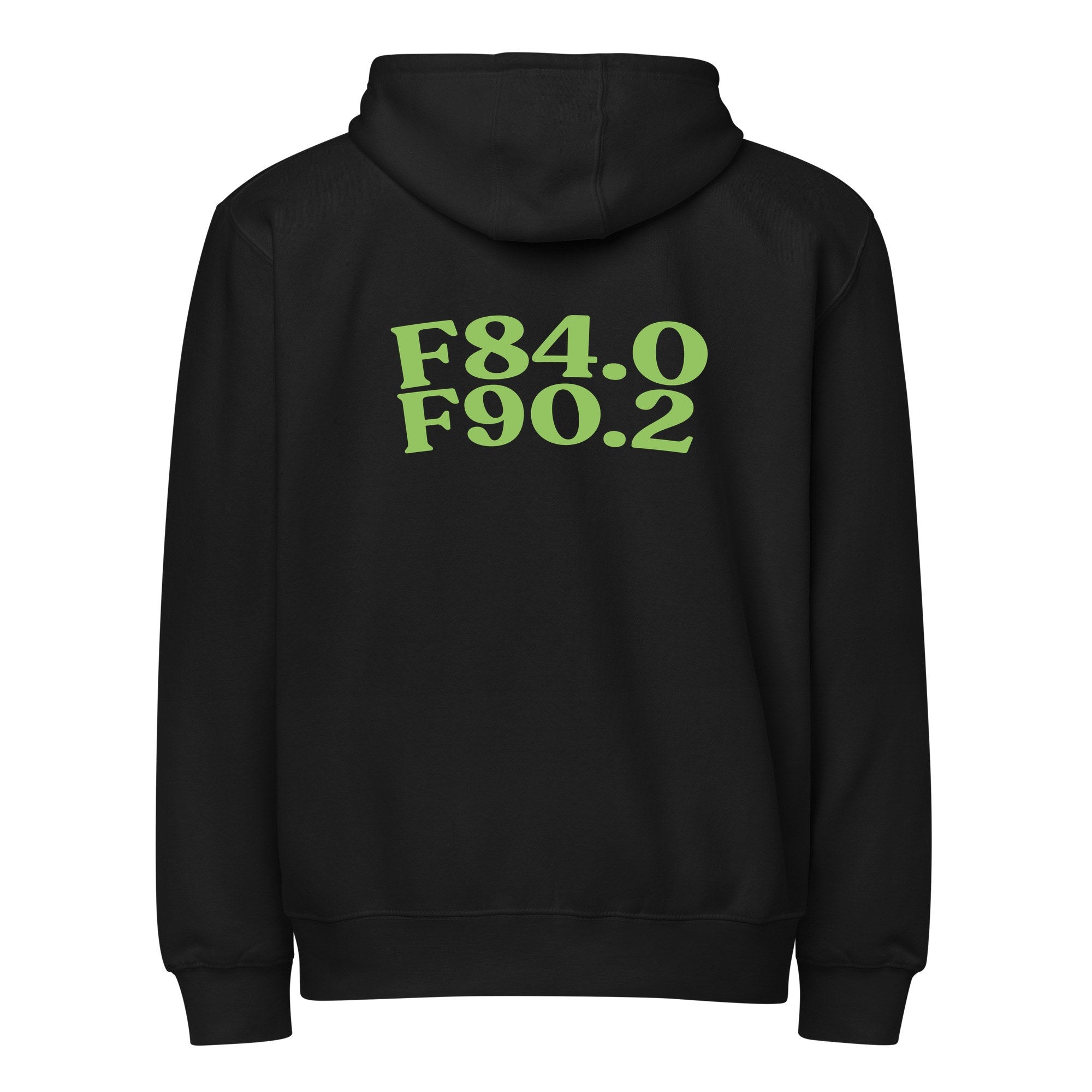 AuDHD | LS14003-back | black | green