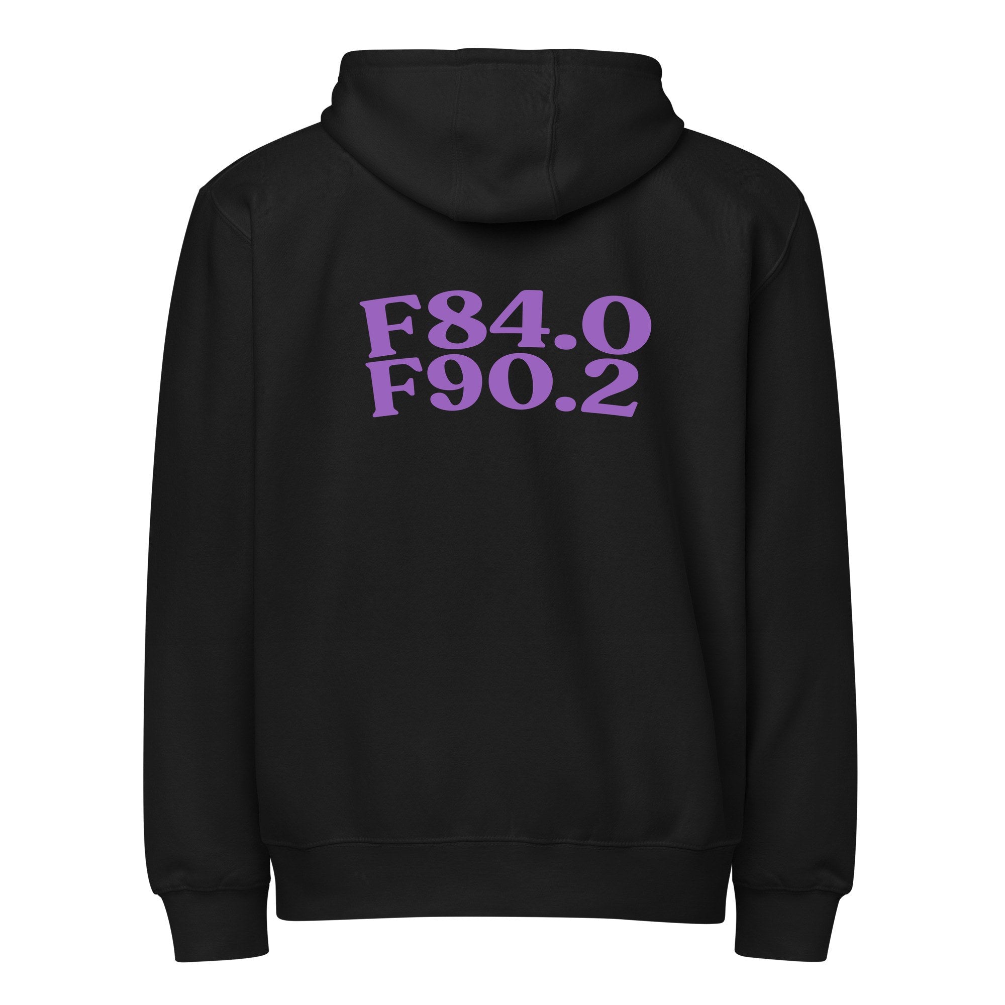 AuDHD | LS14003-back | black | purple