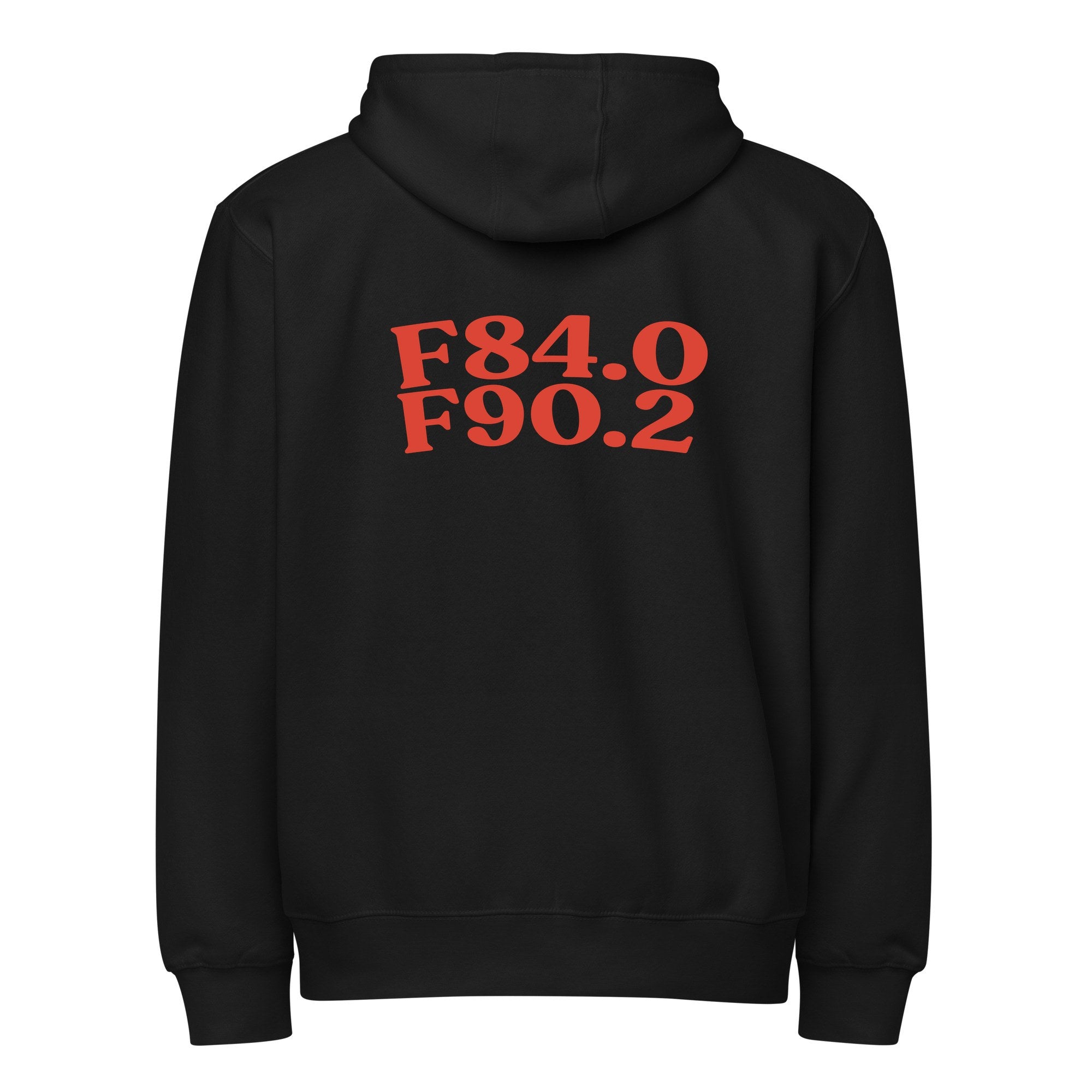 AuDHD | LS14003-back | black | red