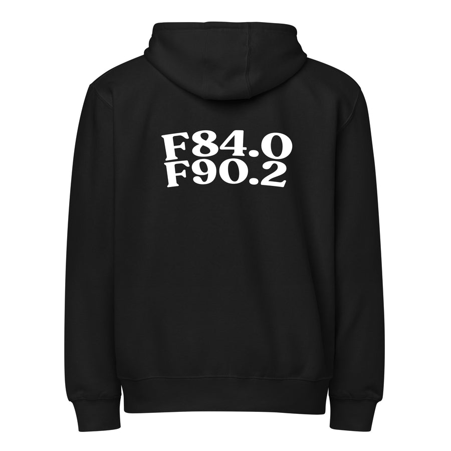 AuDHD Dual Diagnosis (Autism & ADHD): Full-Zip Hoodie