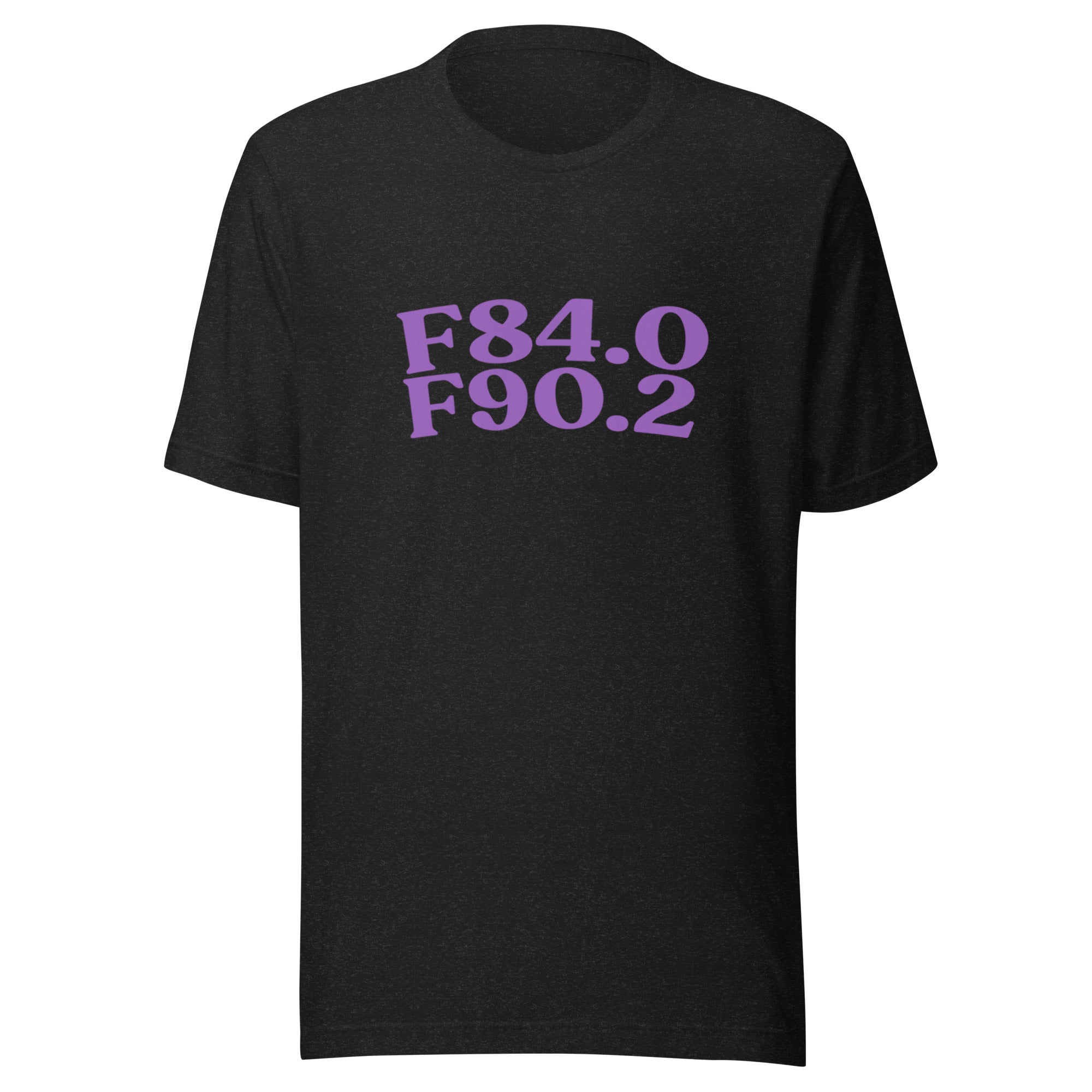 AuDHD | Product 71 | Black Heather | Purple