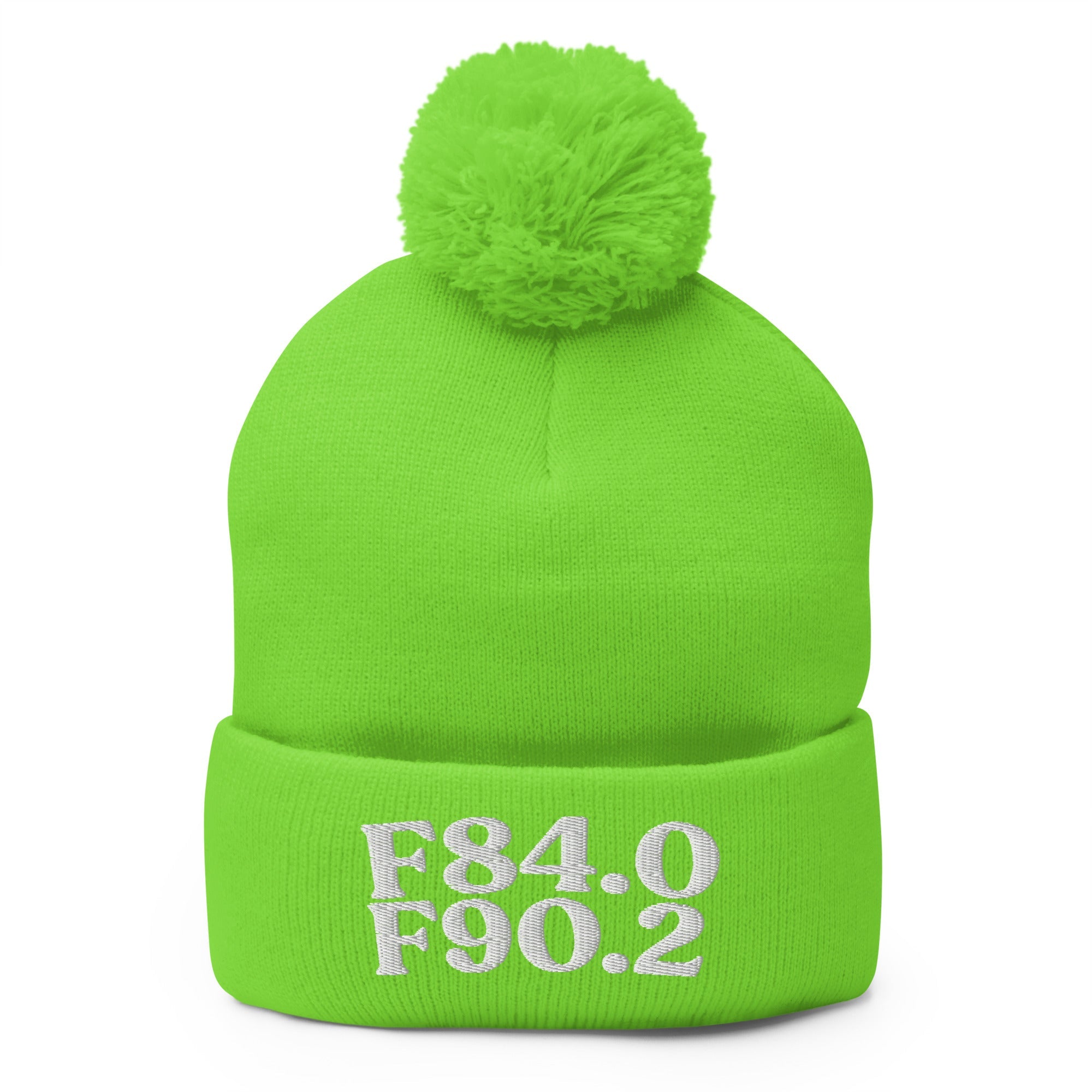 AuDHD | Product 93 | Neon Green | White