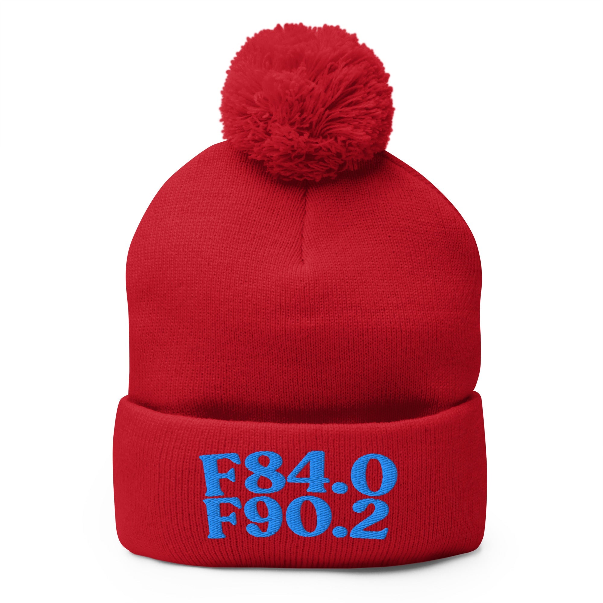 AuDHD | Product 93 | Red | Aqua/Teal