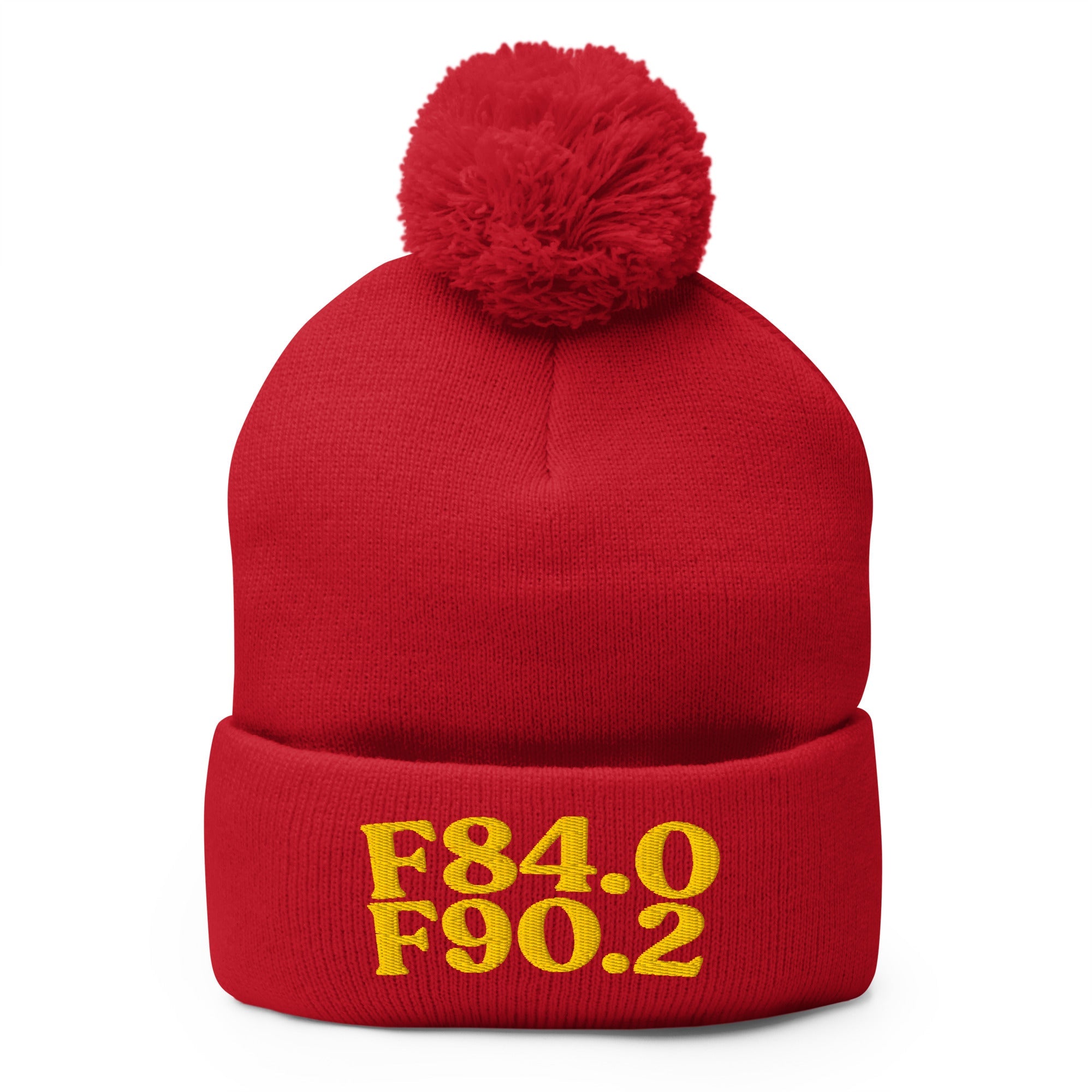 AuDHD | Product 93 | Red | Gold