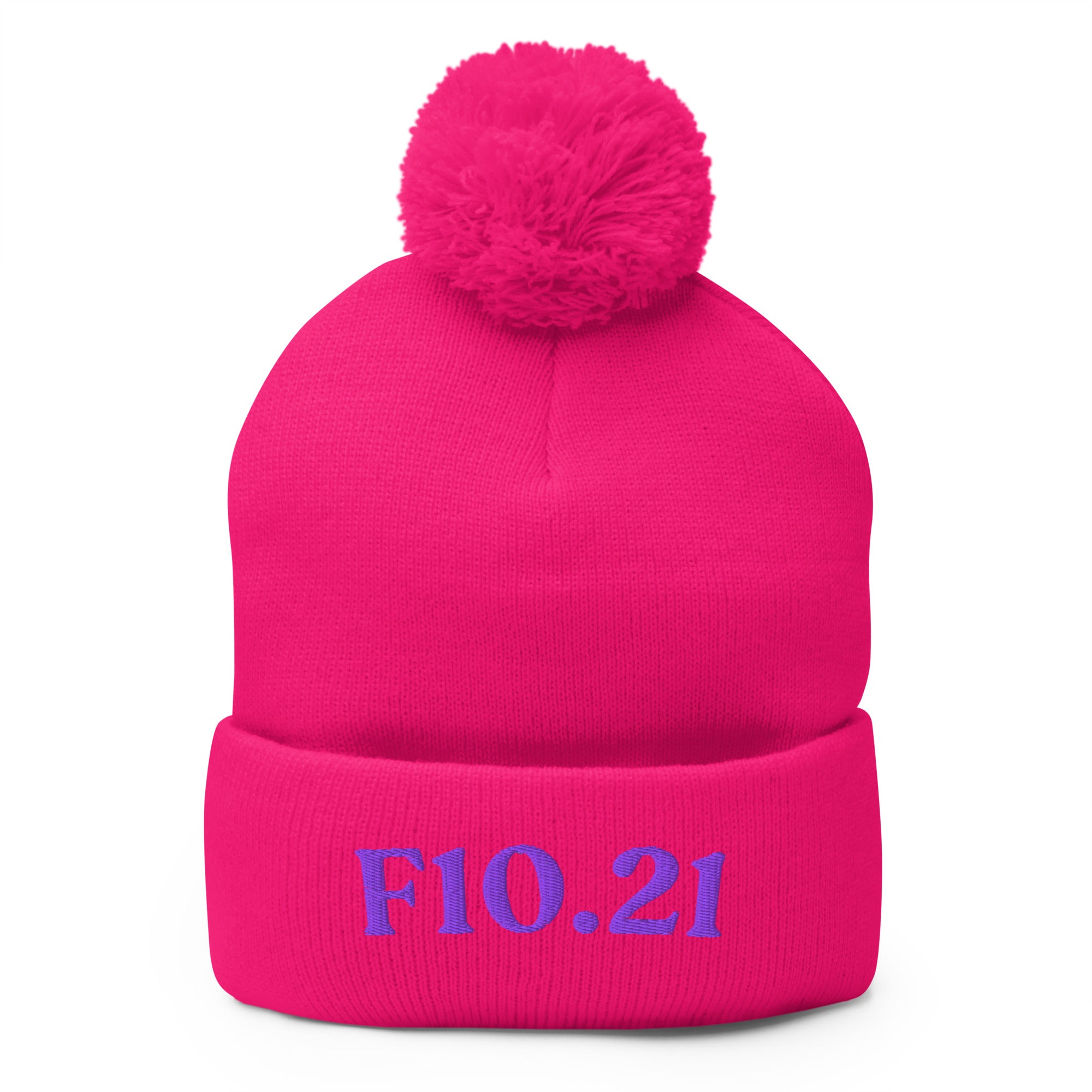 F10.21 Alcohol Use Disorder In Remission: Pom-Pom Beanie