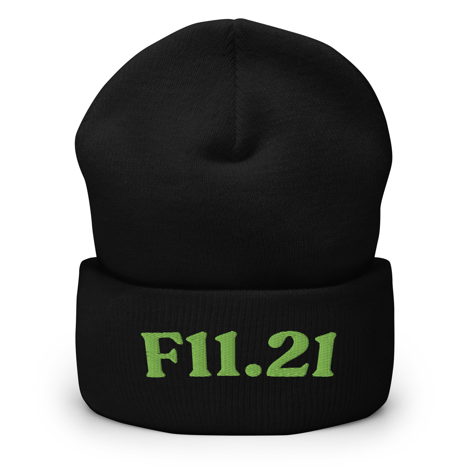 F11.21_cuffed-266_black_kiwi-green_flat2