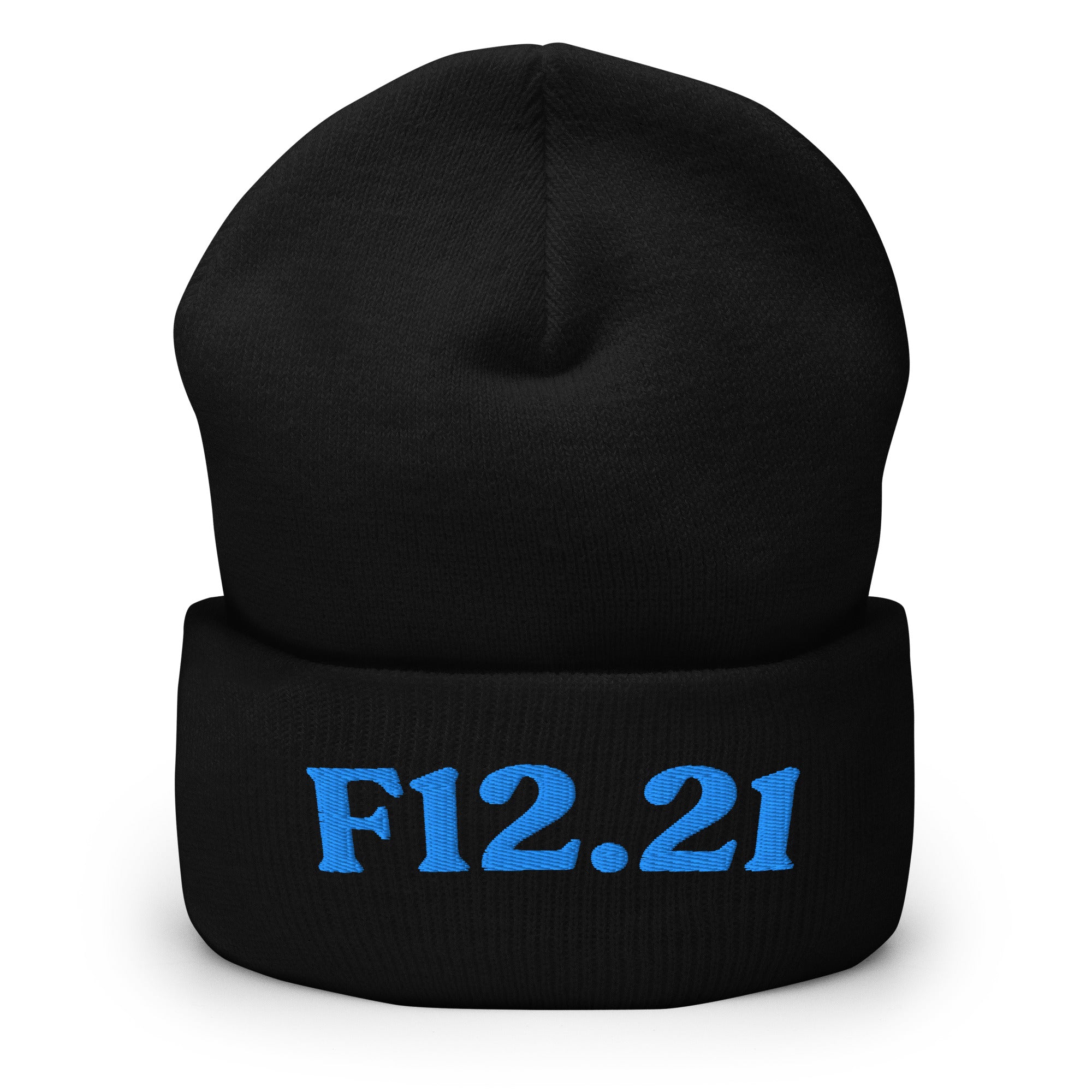 F12.21_cuffed-266_black_aqua-teal_flat2