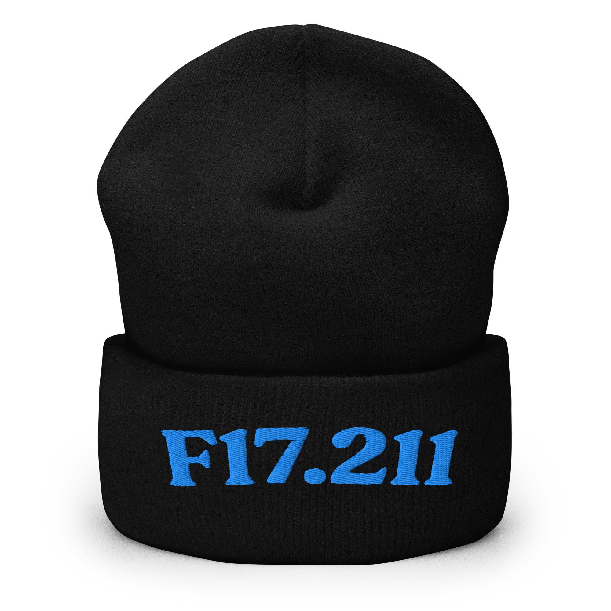 F17.211_cuffed-266_black_aqua-teal_flat2
