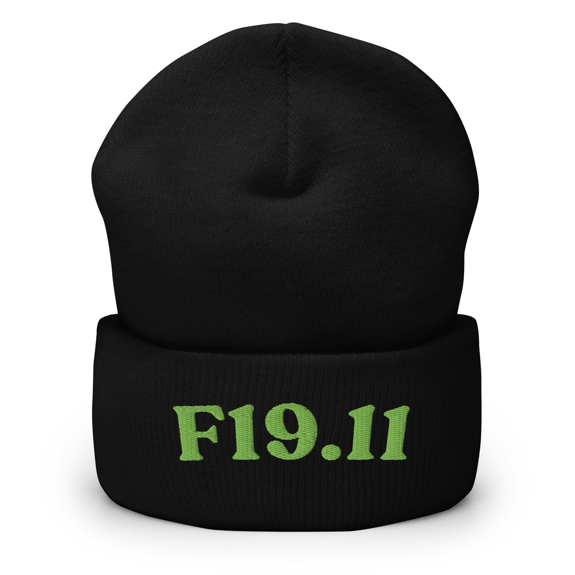 F19.11_cuffed-266_black_kiwi-green_flat2