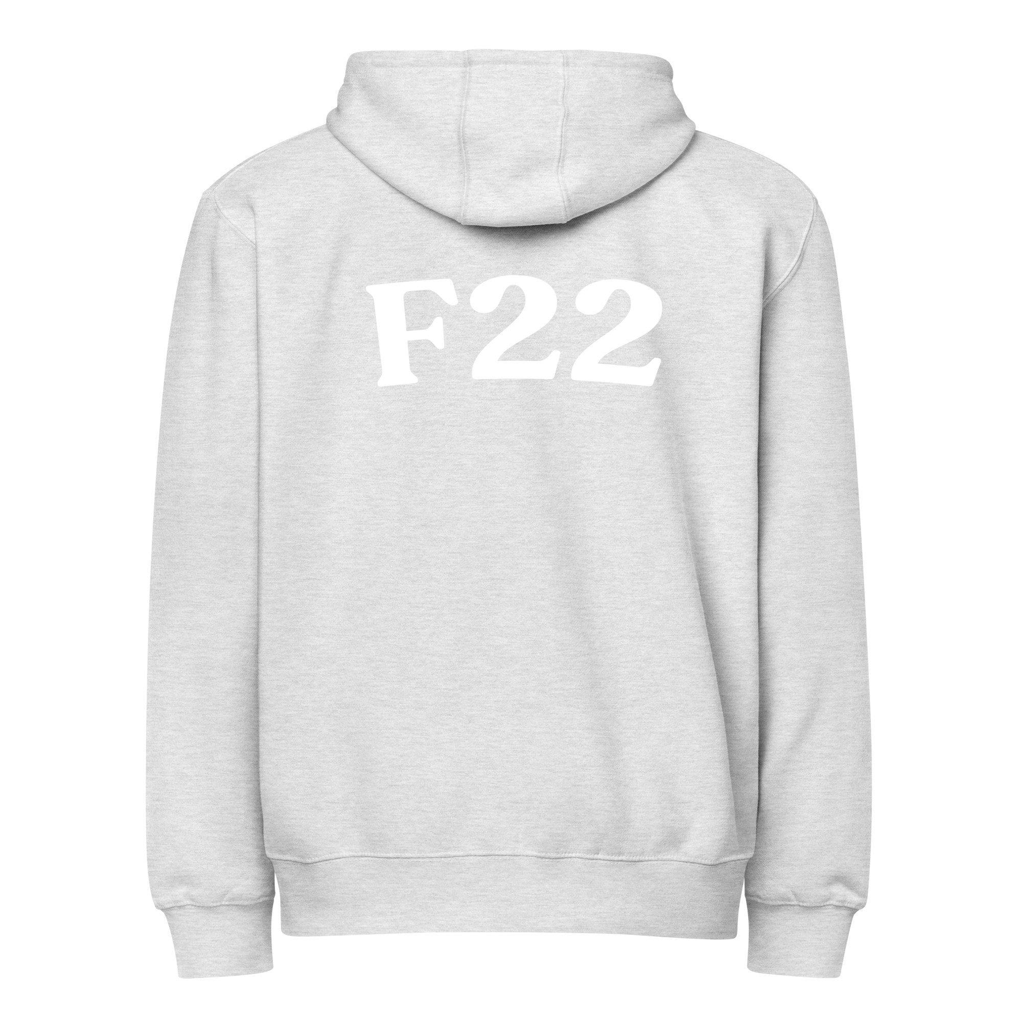 F22 | LS14003-back | heather-grey | white