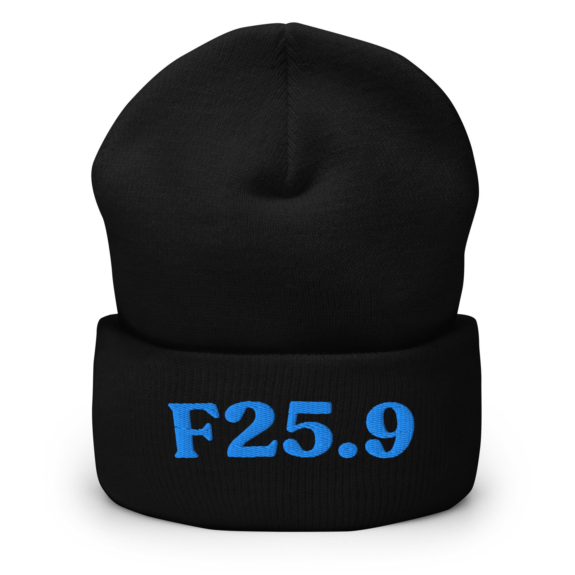 F25.9_cuffed-266_black_aqua-teal_flat2