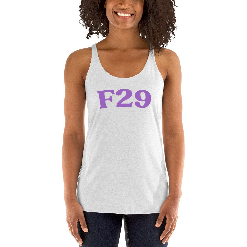 F29 | 6733 | heather-white | purple