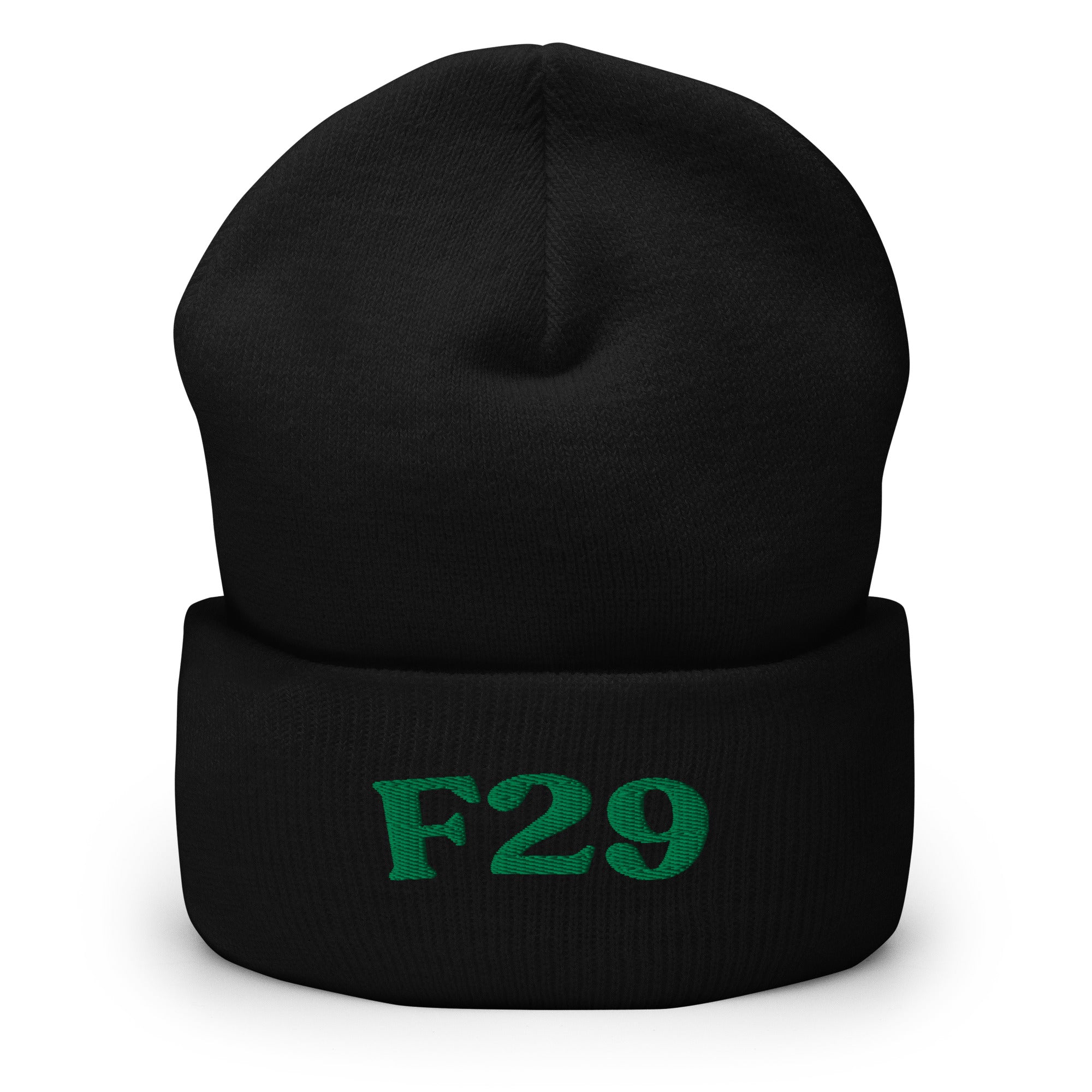 F29_cuffed-266_black_kelly-green_flat2