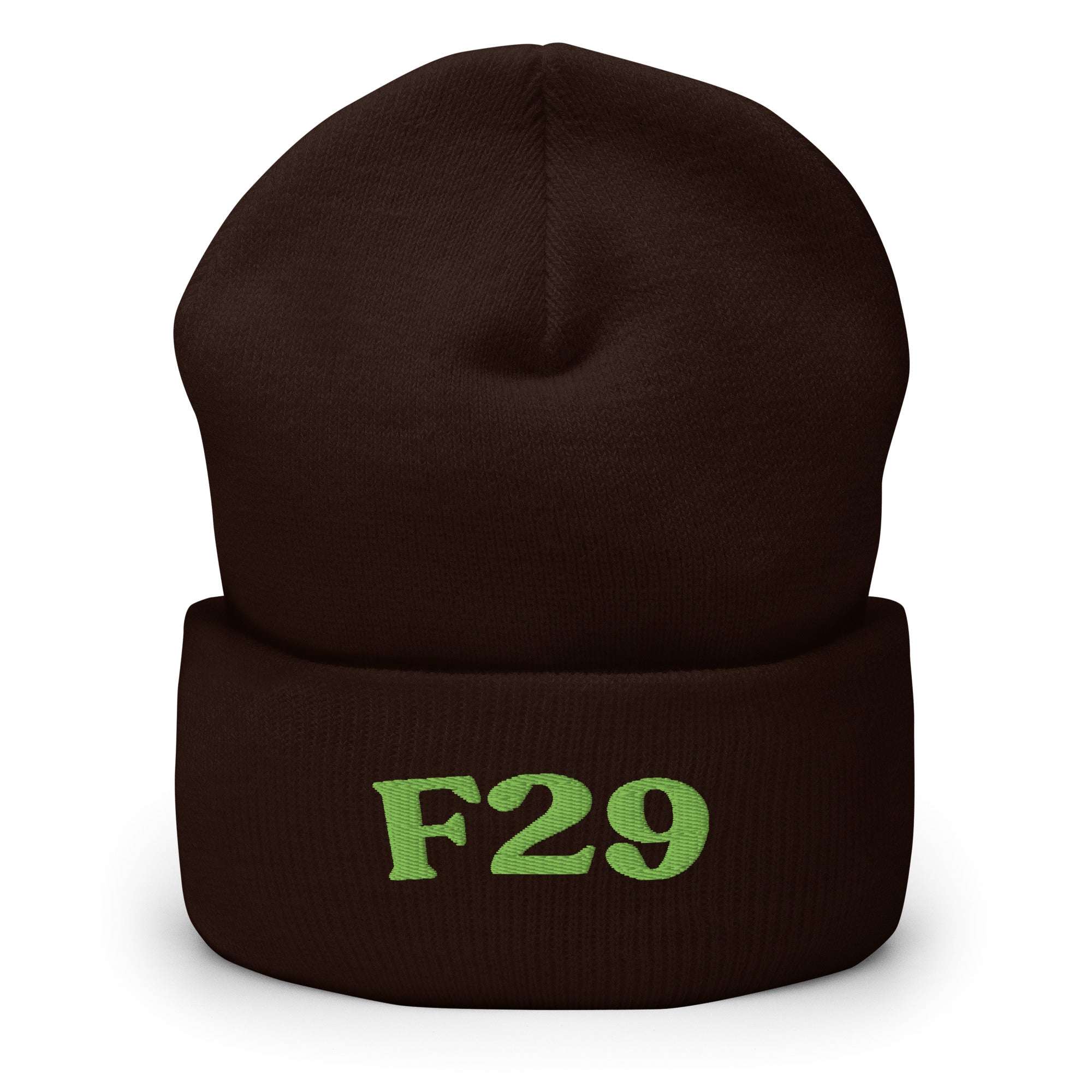F29_cuffed-266_brown_kiwi-green_flat2
