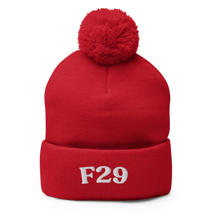 F29 Unspecified Psychosis: Pom-Pom Beanie