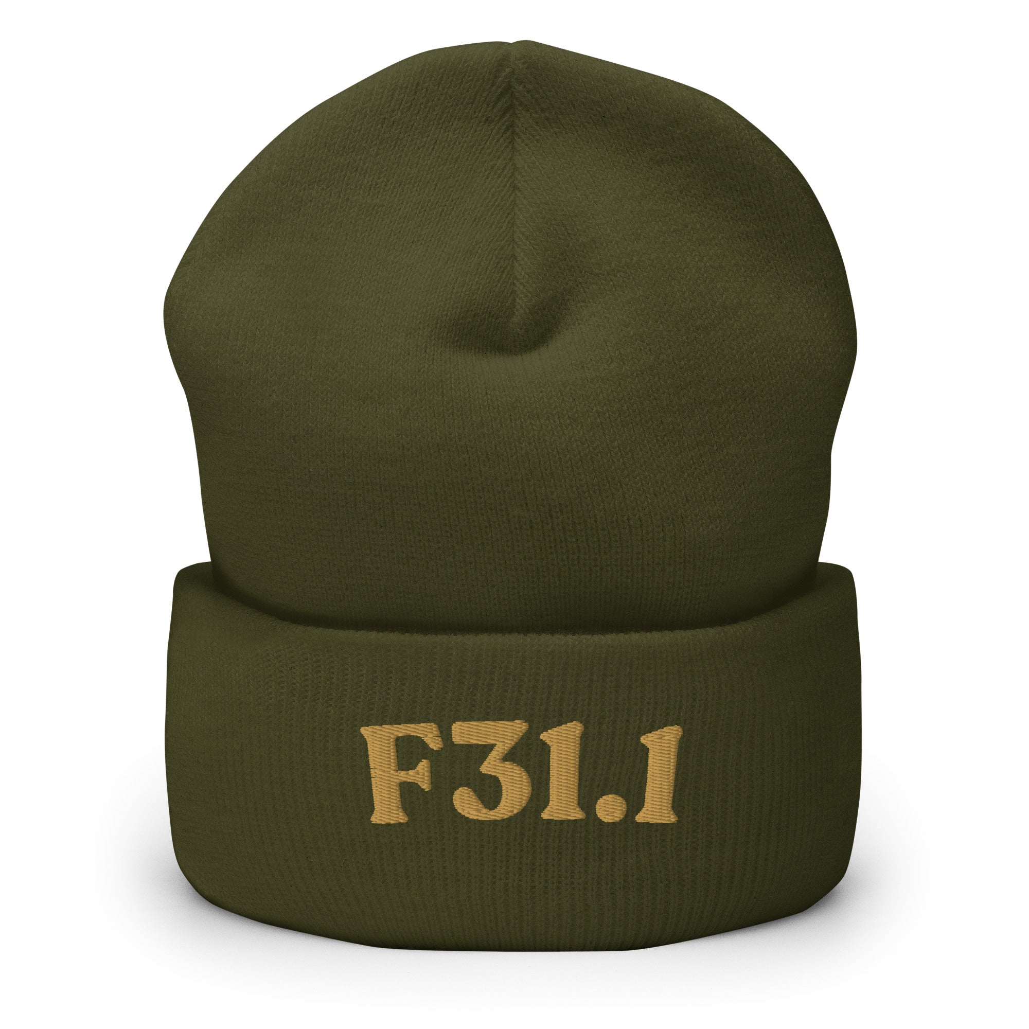 F31.1 cuffed beanie