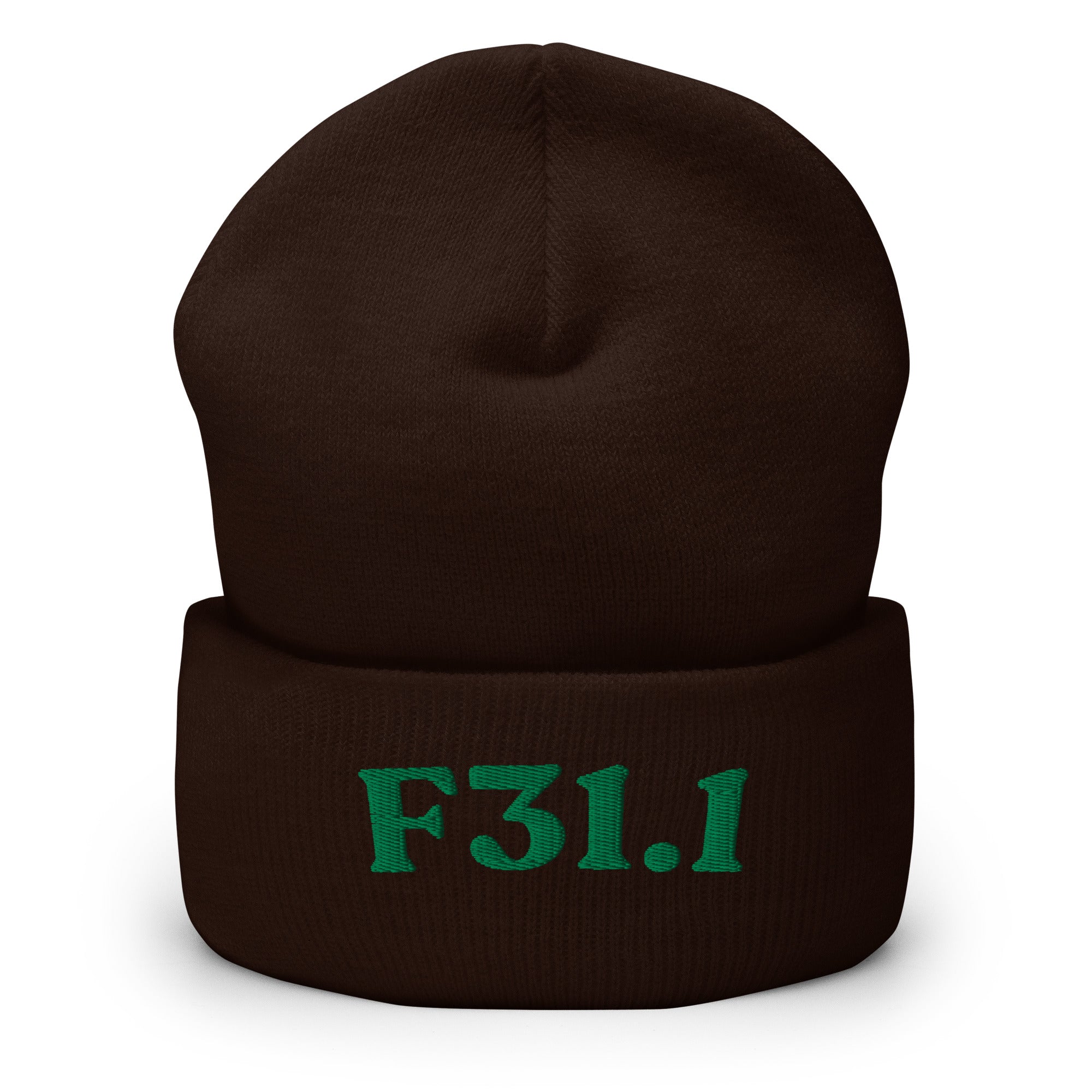 F31.1_cuffed-266_brown_kelly-green_flat2
