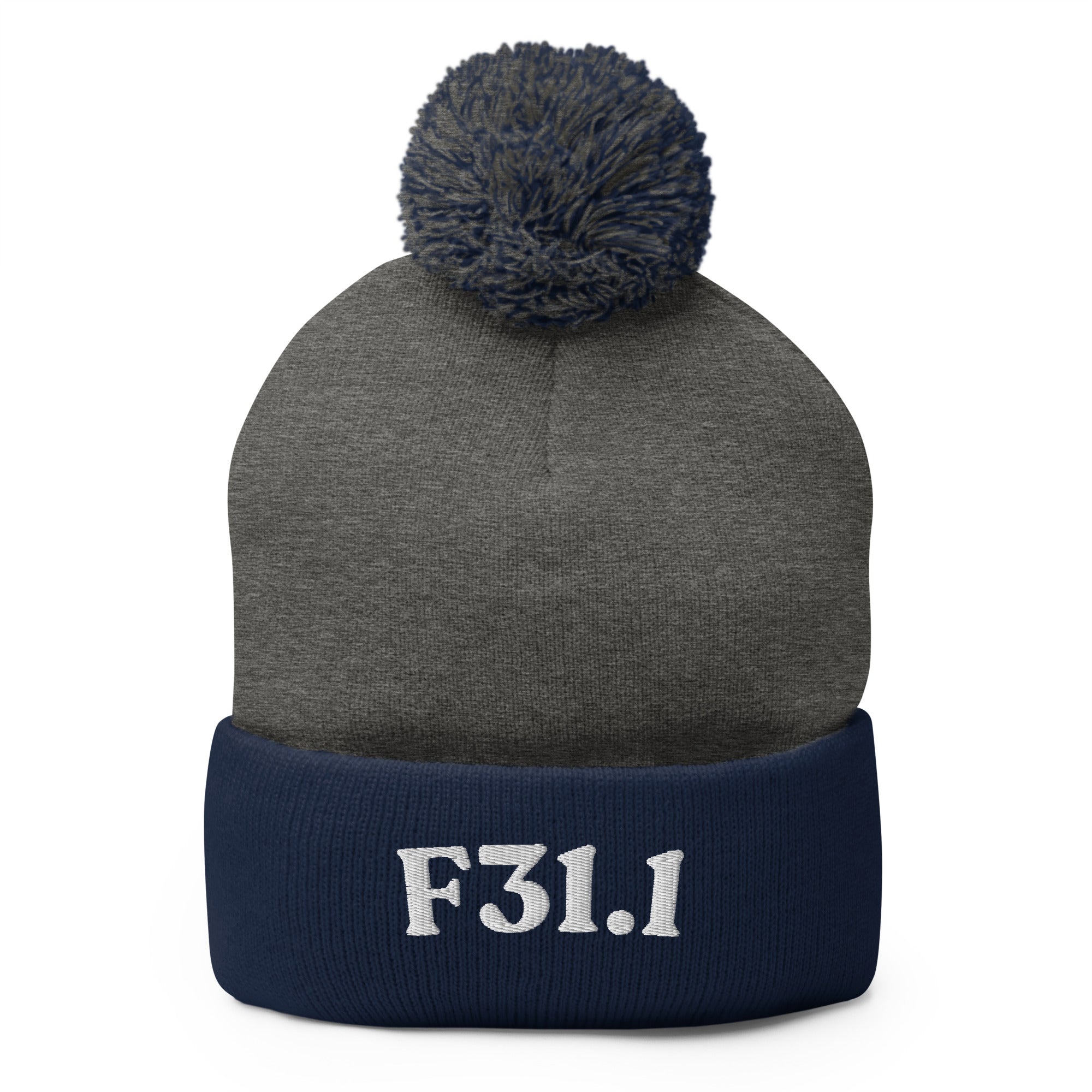 F31.1 | Product 93 | Dark Heather Grey/ Navy | White
