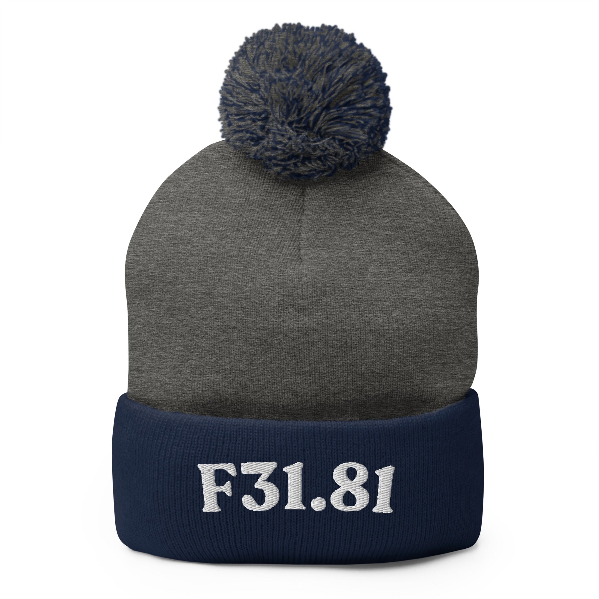 F31.81 | Product 93 | Dark Heather Grey/ Navy | White