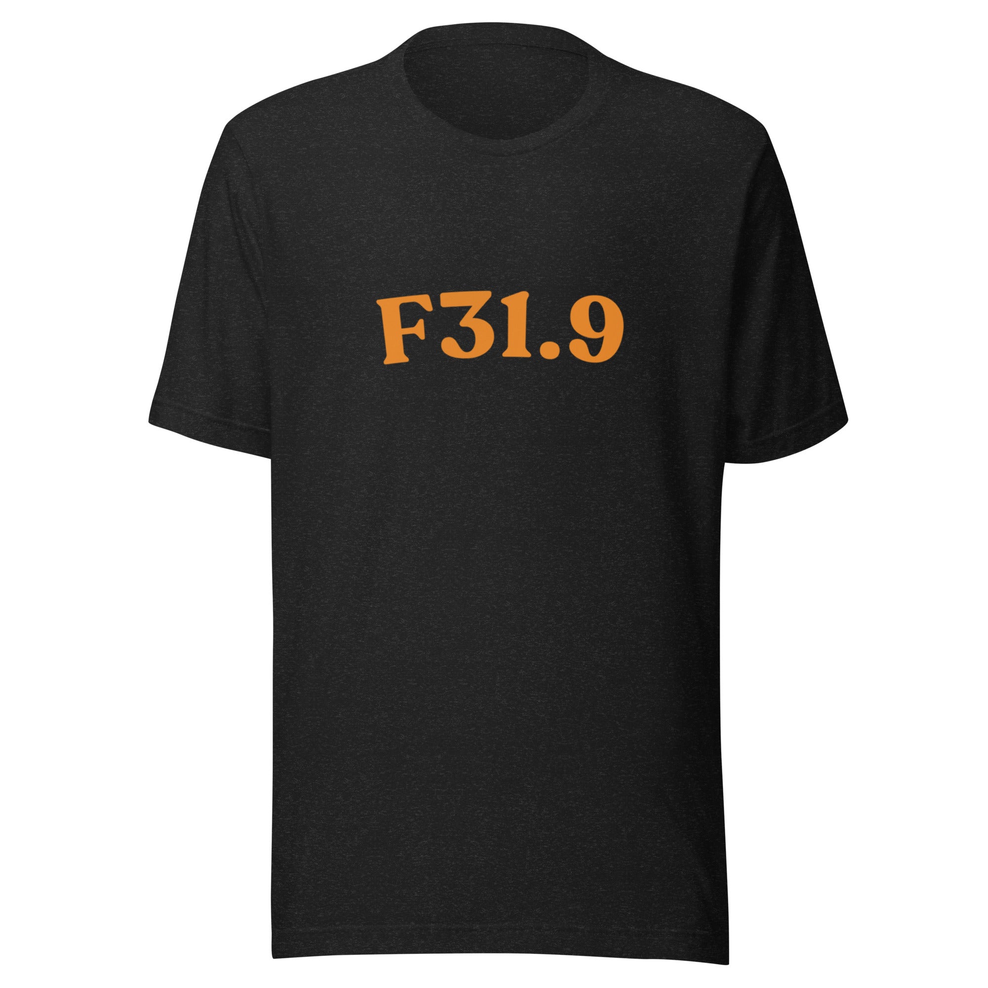 F31.9 | Product 71 | Black Heather | Orange