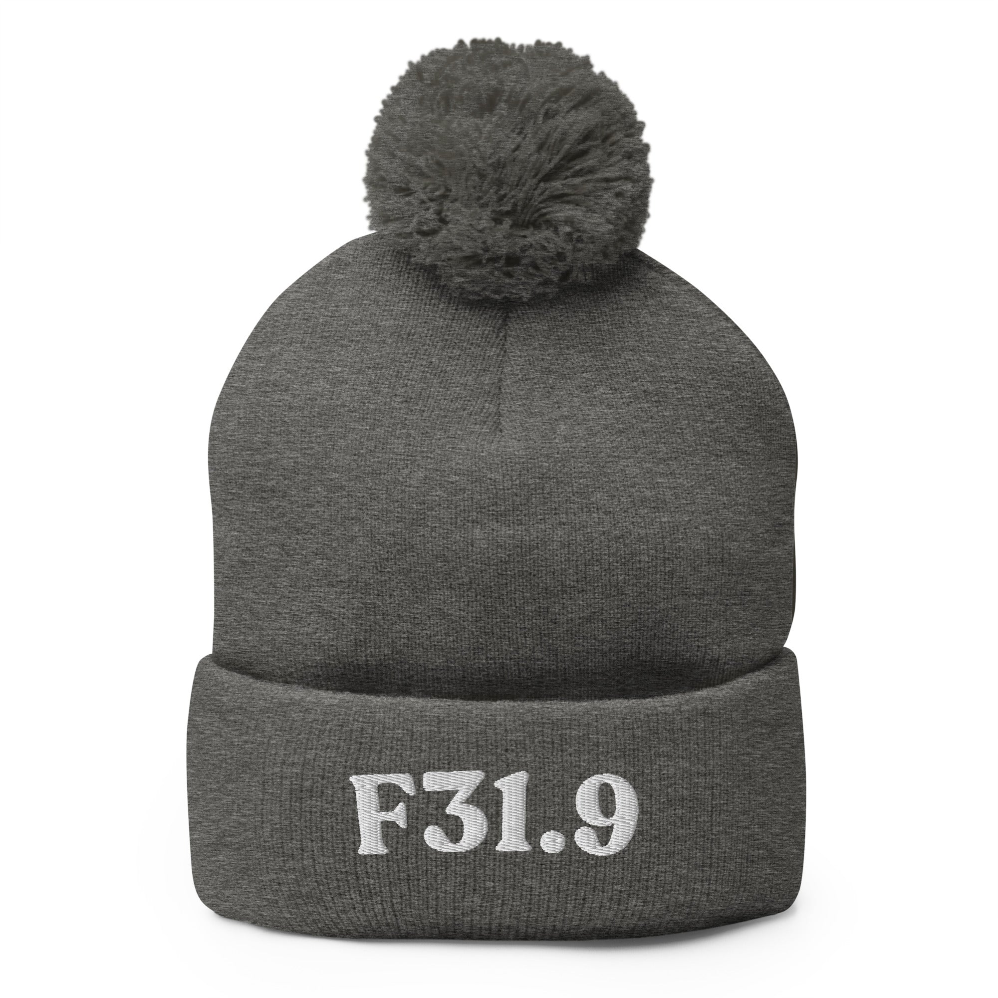 F31.9 | Product 93 | Dark Heather Grey | White