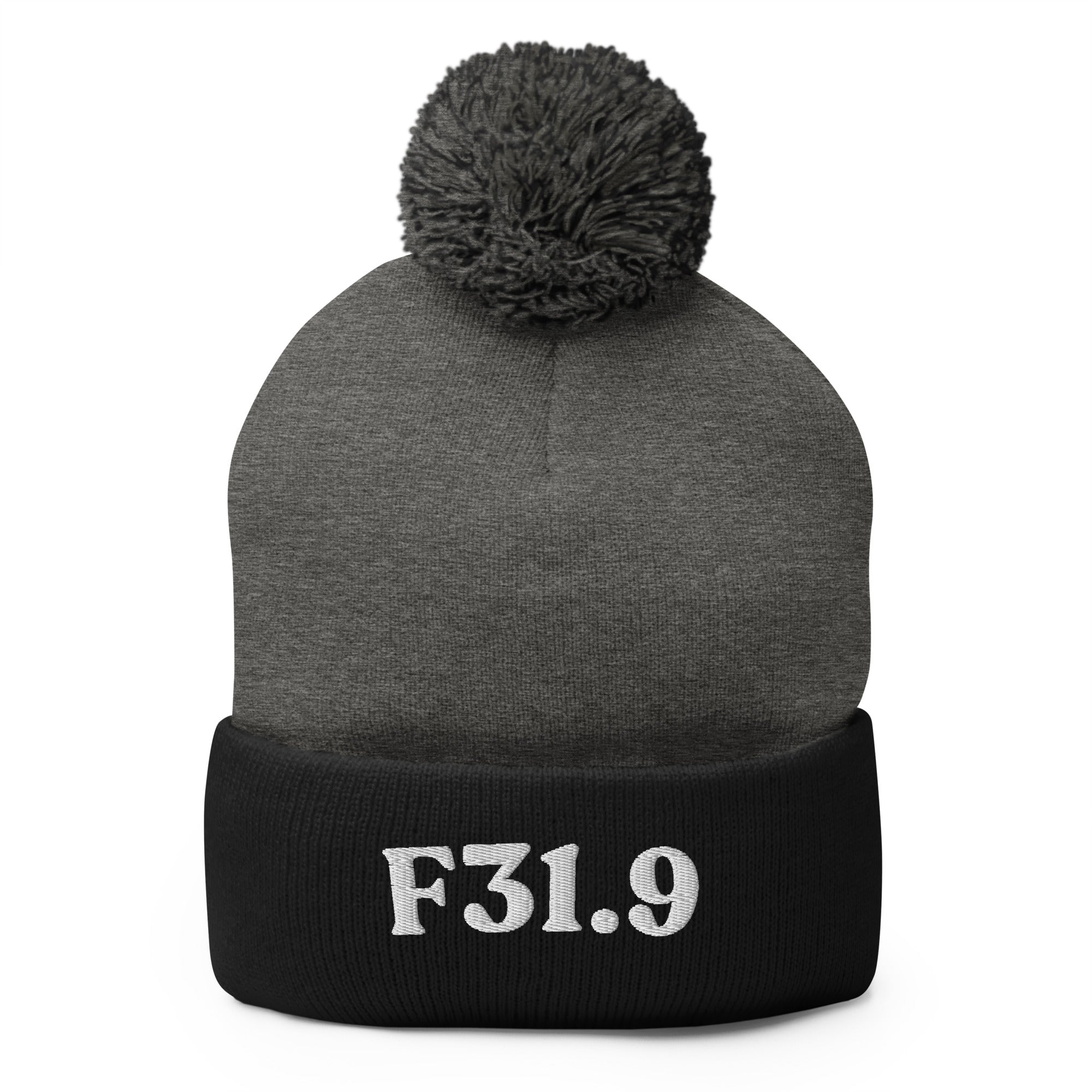 F31.9 | Product 93 | Dark Heather Grey/ Black | White