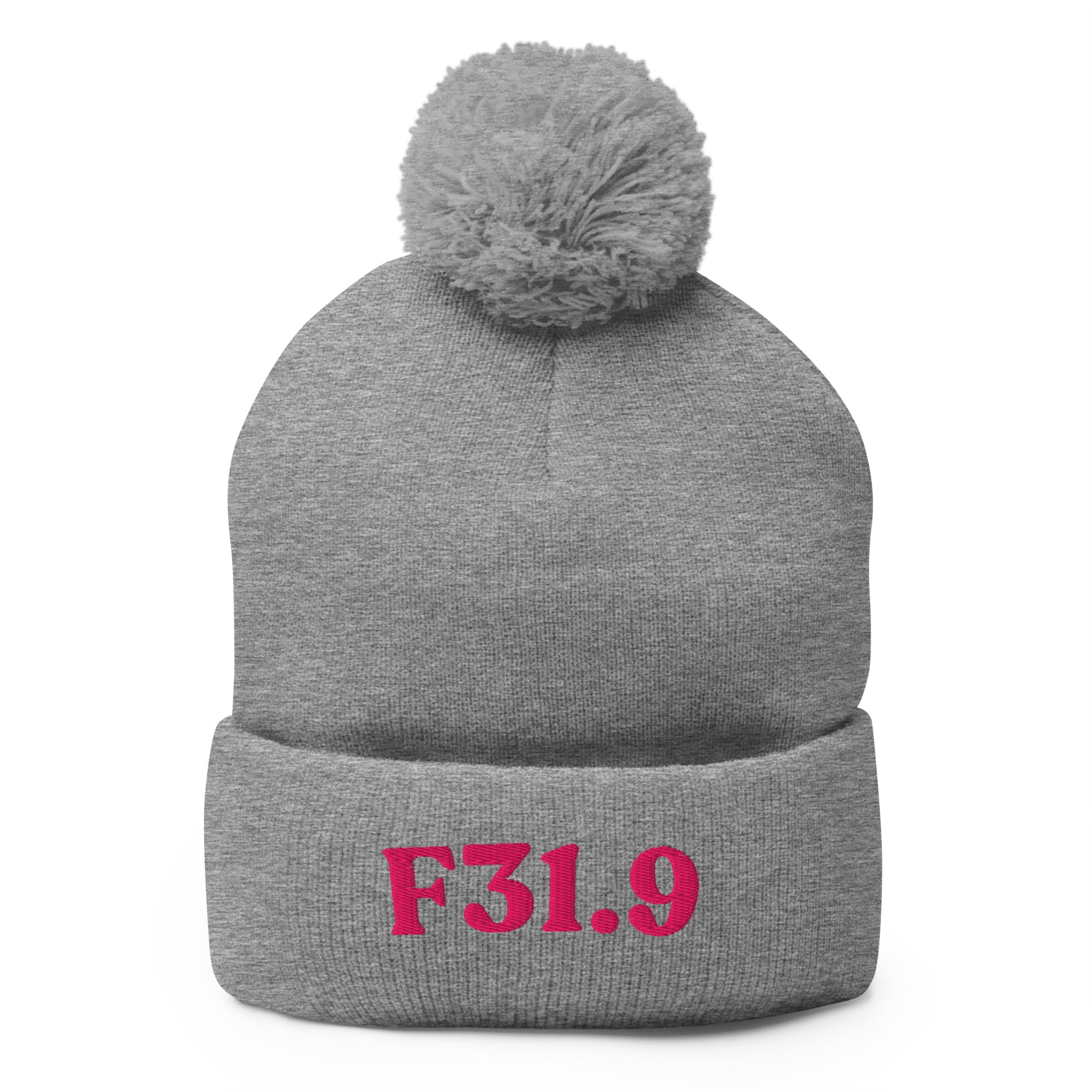 F31.9 Bipolar Disorder: Pom-Pom Beanie