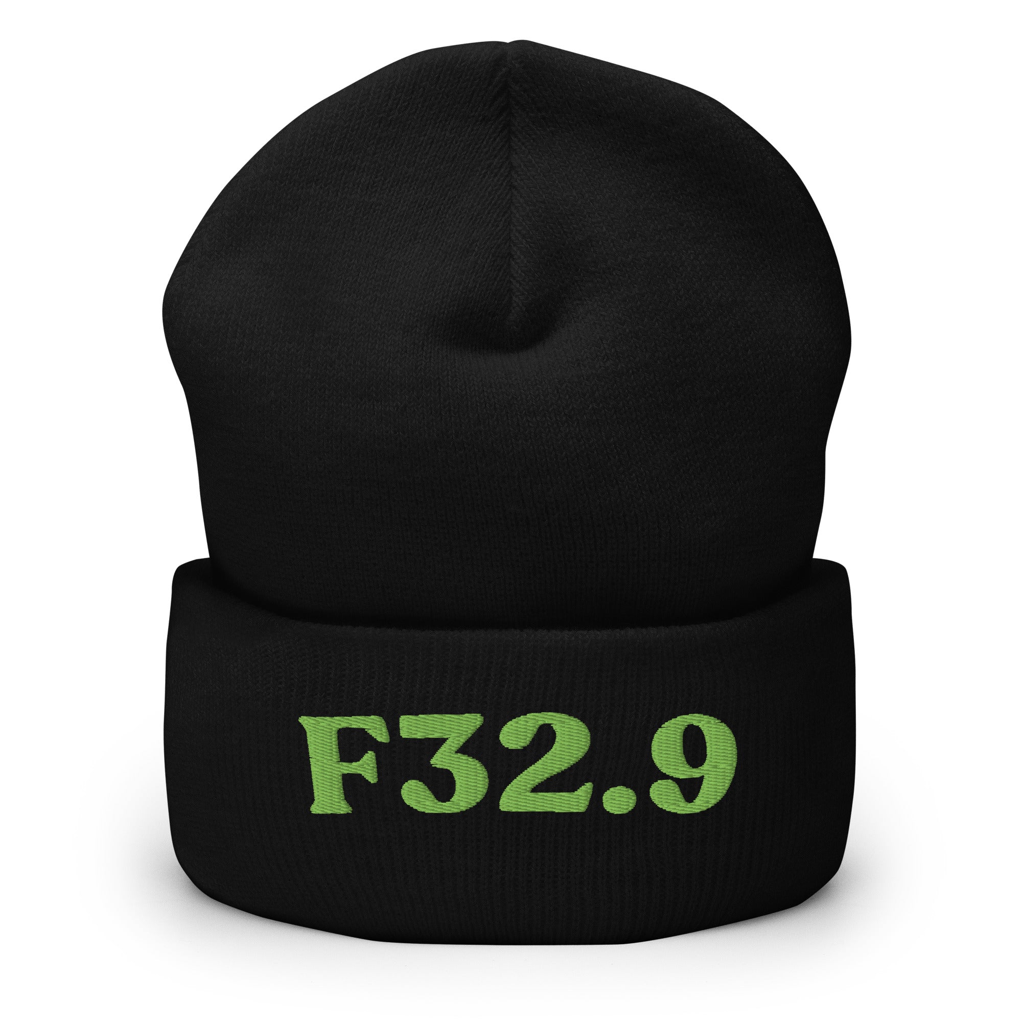 F32.9_cuffed-266_black_kiwi-green_flat2