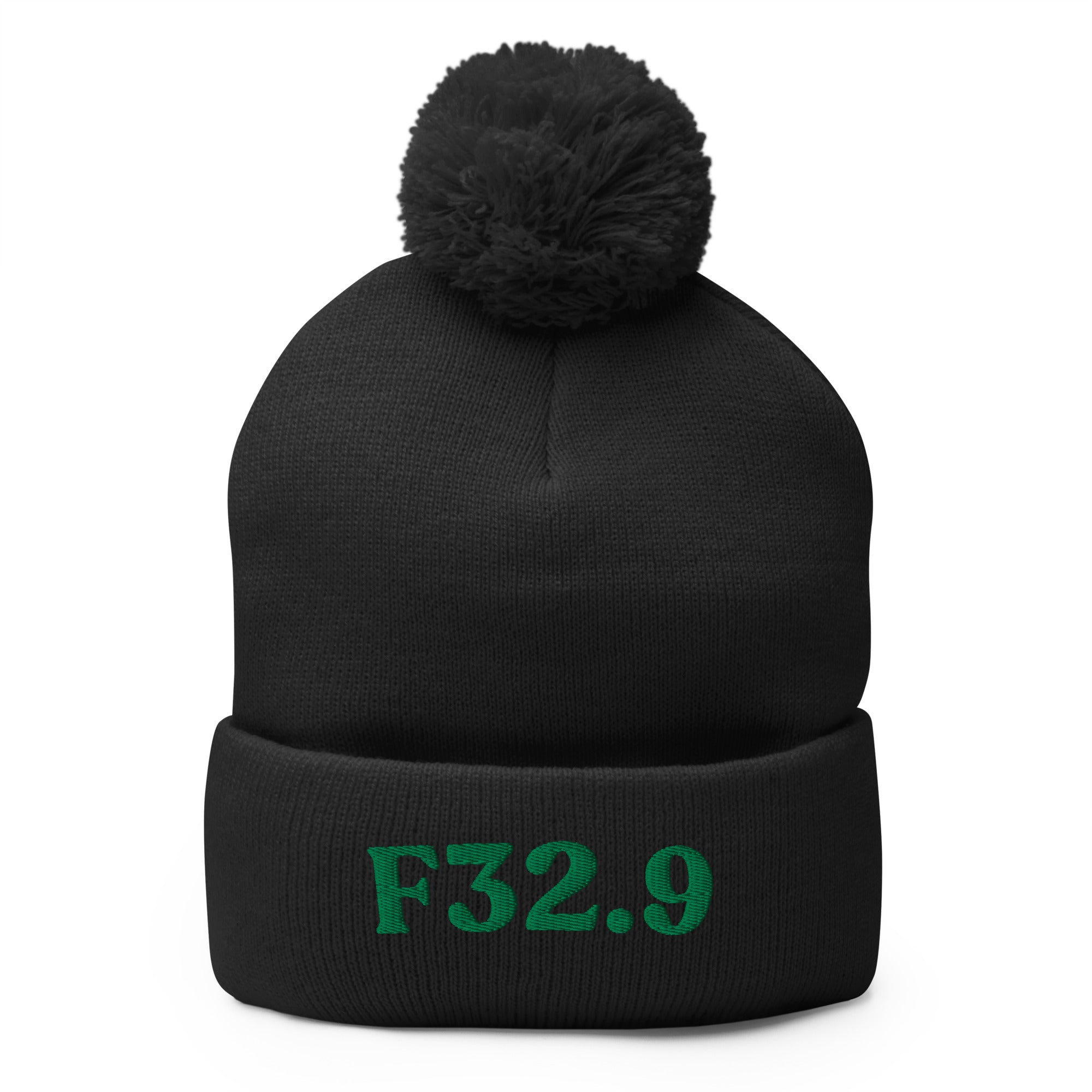 F32.9 Major Depressive Disorder: Pom-Pom Beanie