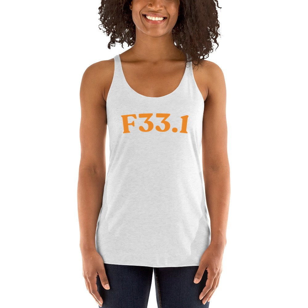 F33.1 | 6733 | heather-white | orange