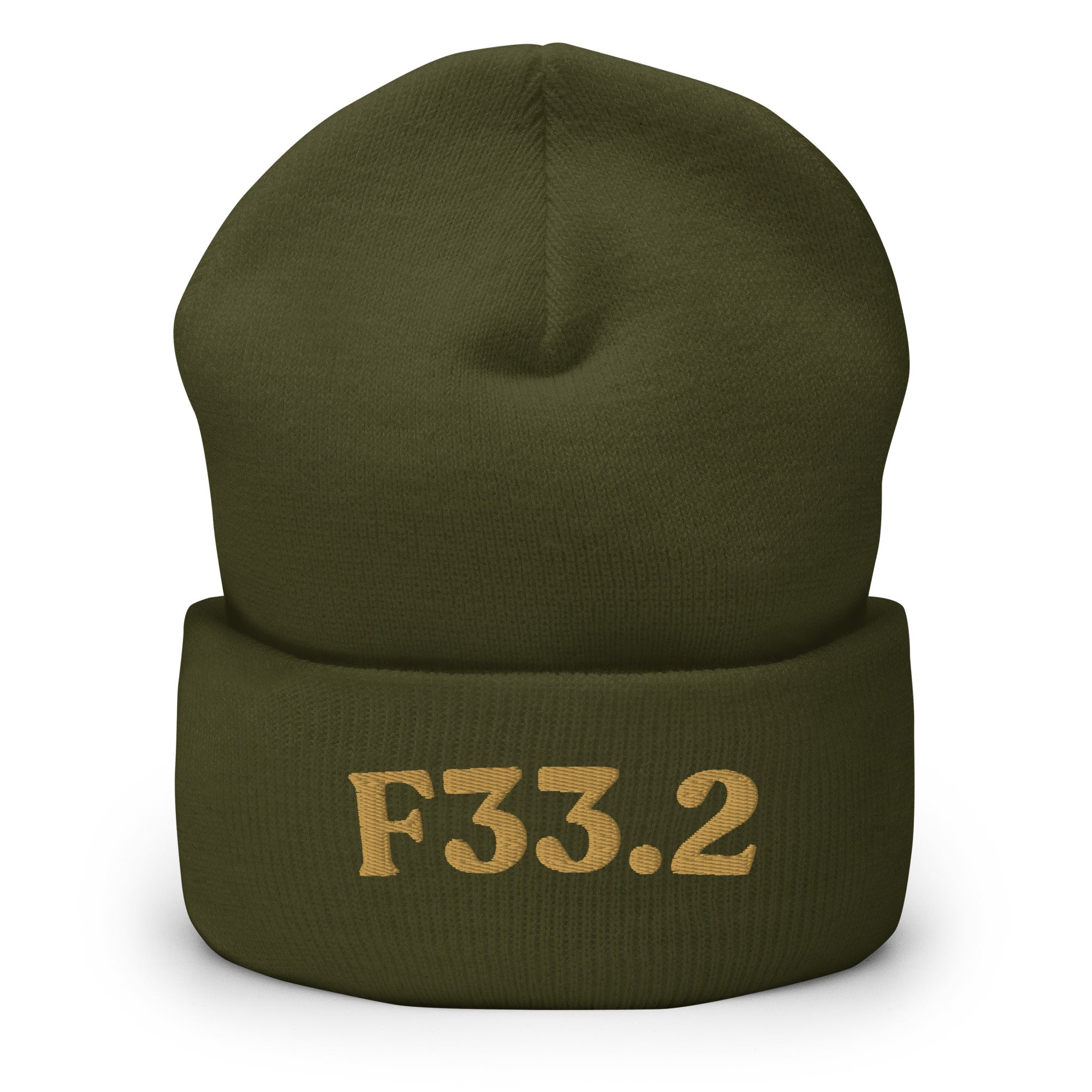 F33.2 cuffed beanie